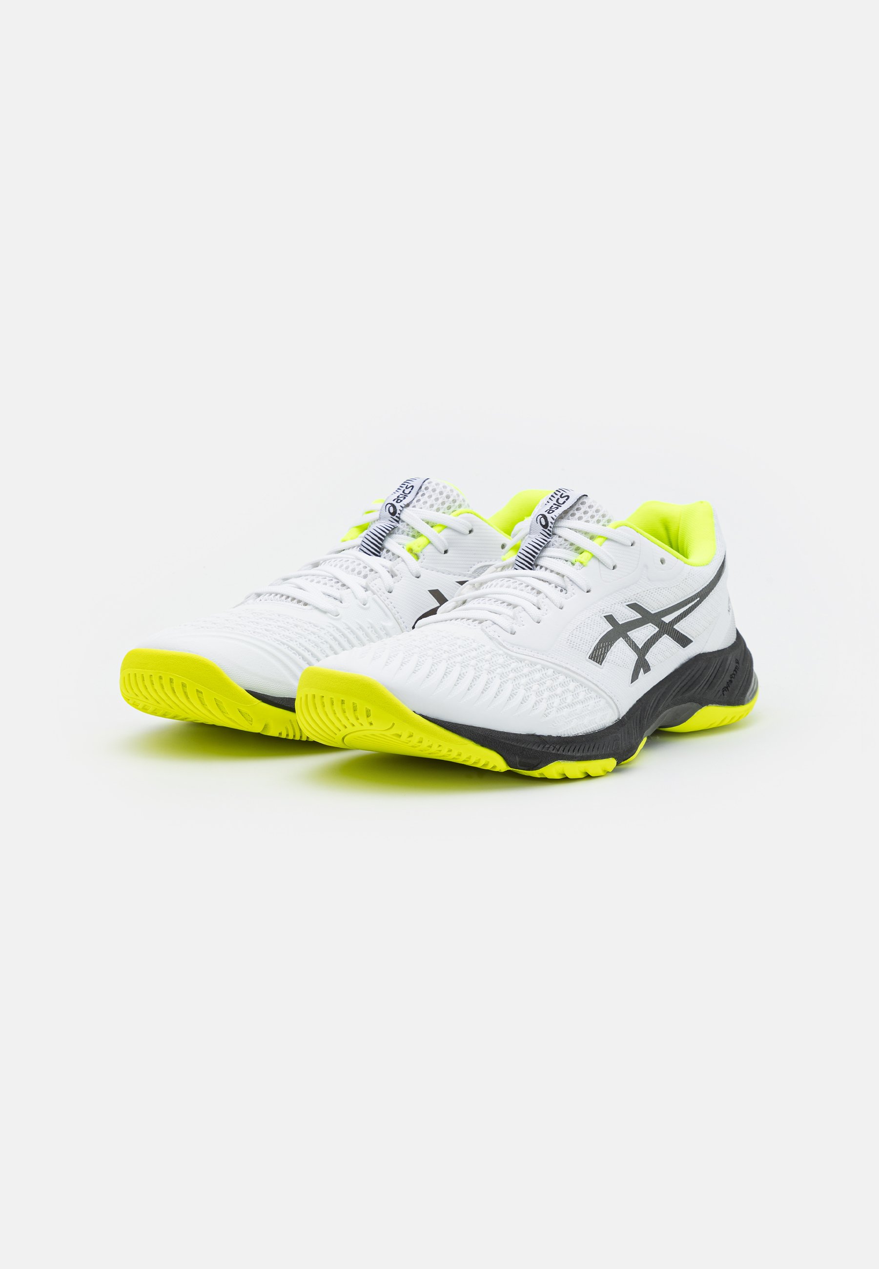 ASICS NETBURNER BALLISTIC FF 3 - Volleyball shoes - white/gunmetal/white