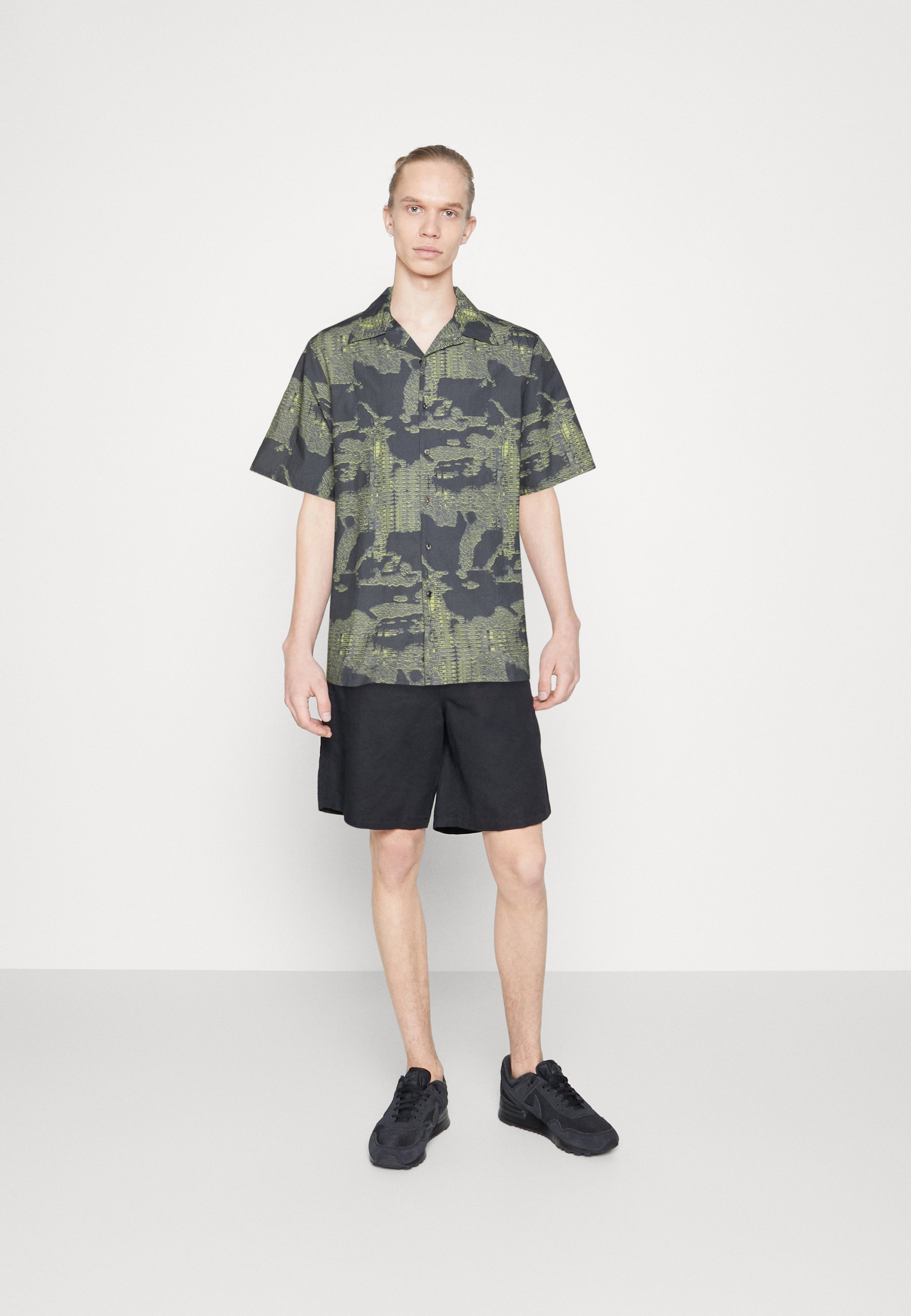 Diesel S-FRANK-A - Shirt - yellow/khaki