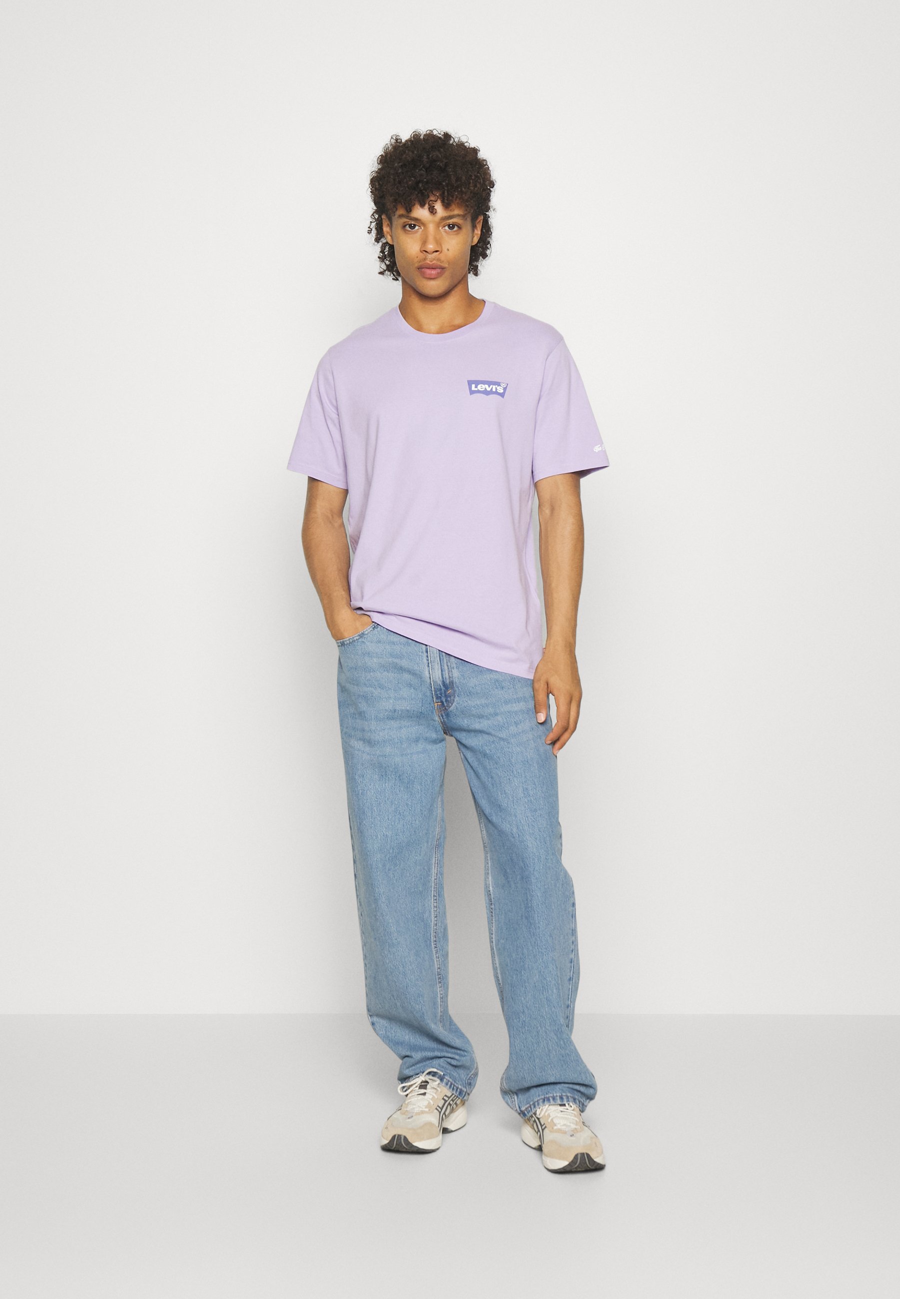 Levi's® RELAXED FIT TEE - Print T-shirt - original purple/lilac