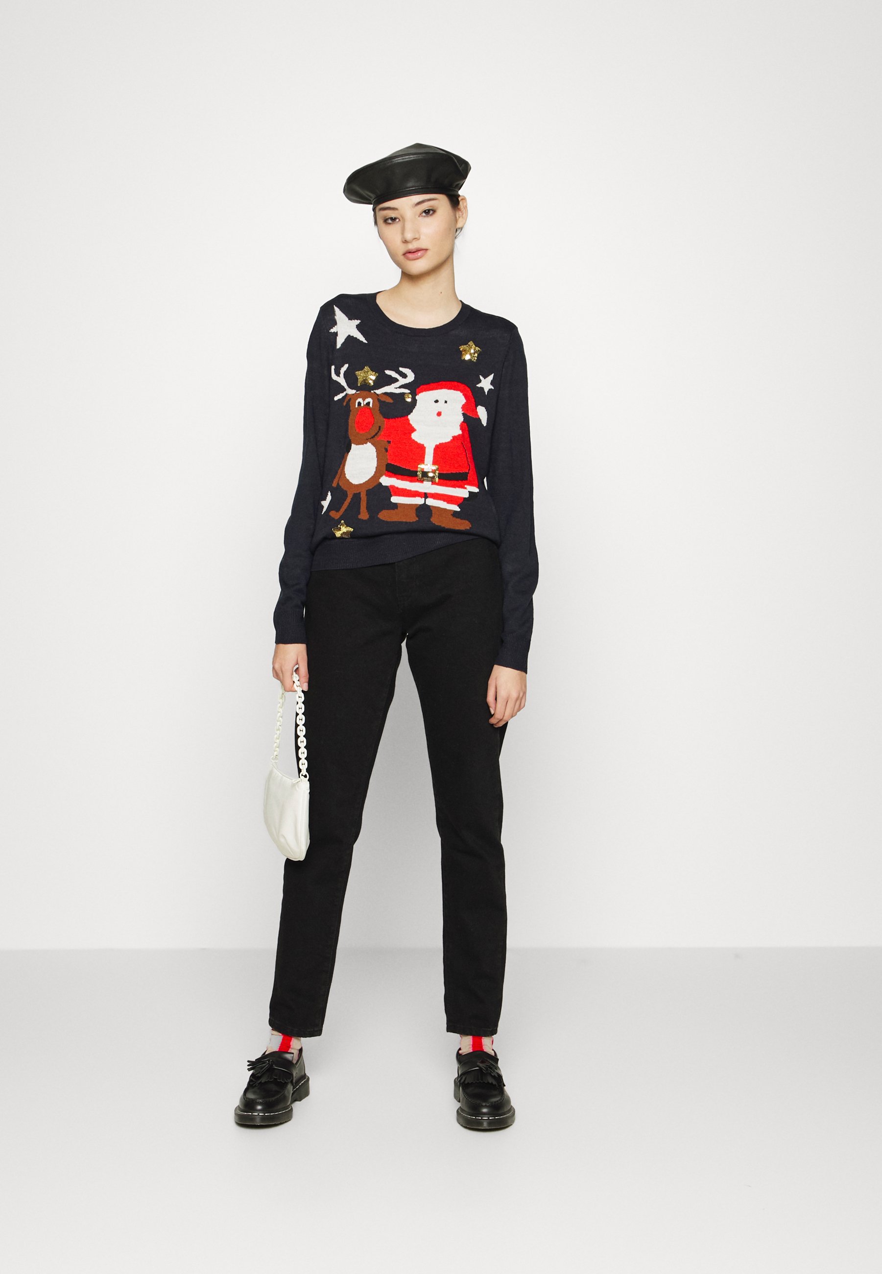 ONLY XMAS  - Jumper - night sky/dark blue