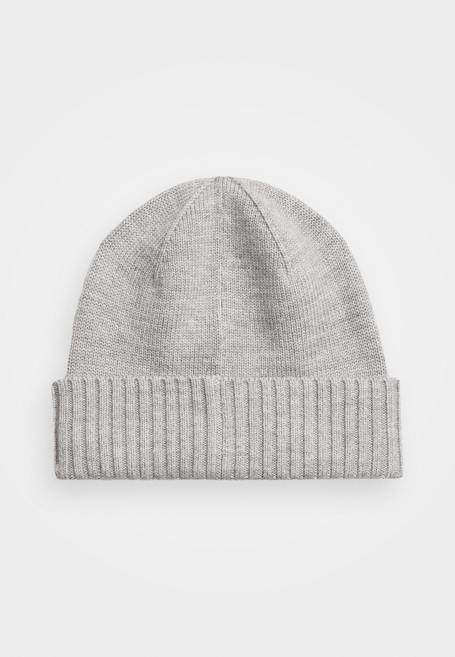 Polo Ralph Lauren CLASSIC BEANIE - Beanie - golf light grey heather/mottled grey