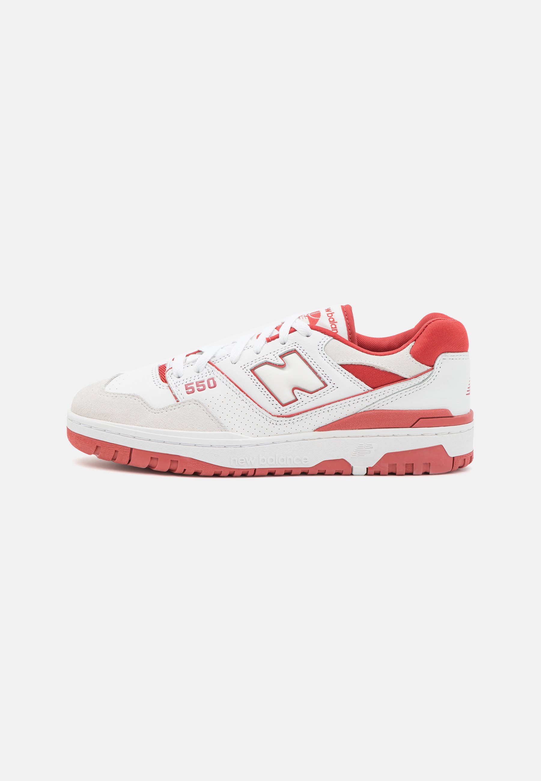 NB BB550 UNISEX - Trainers - white/red/white