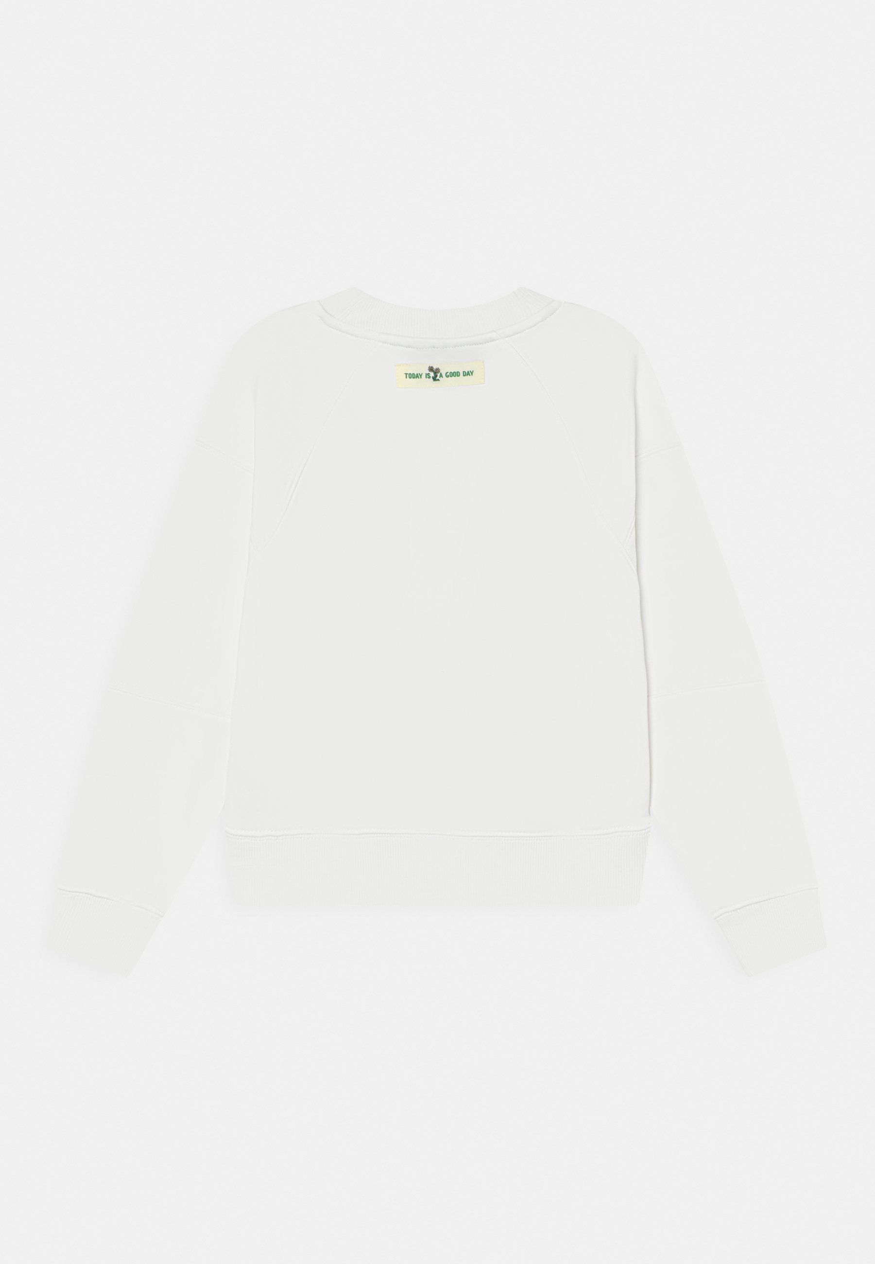 Scotch & Soda OVERSIZED CUT SEAM ARTWORK - Sweatshirt - off-white
