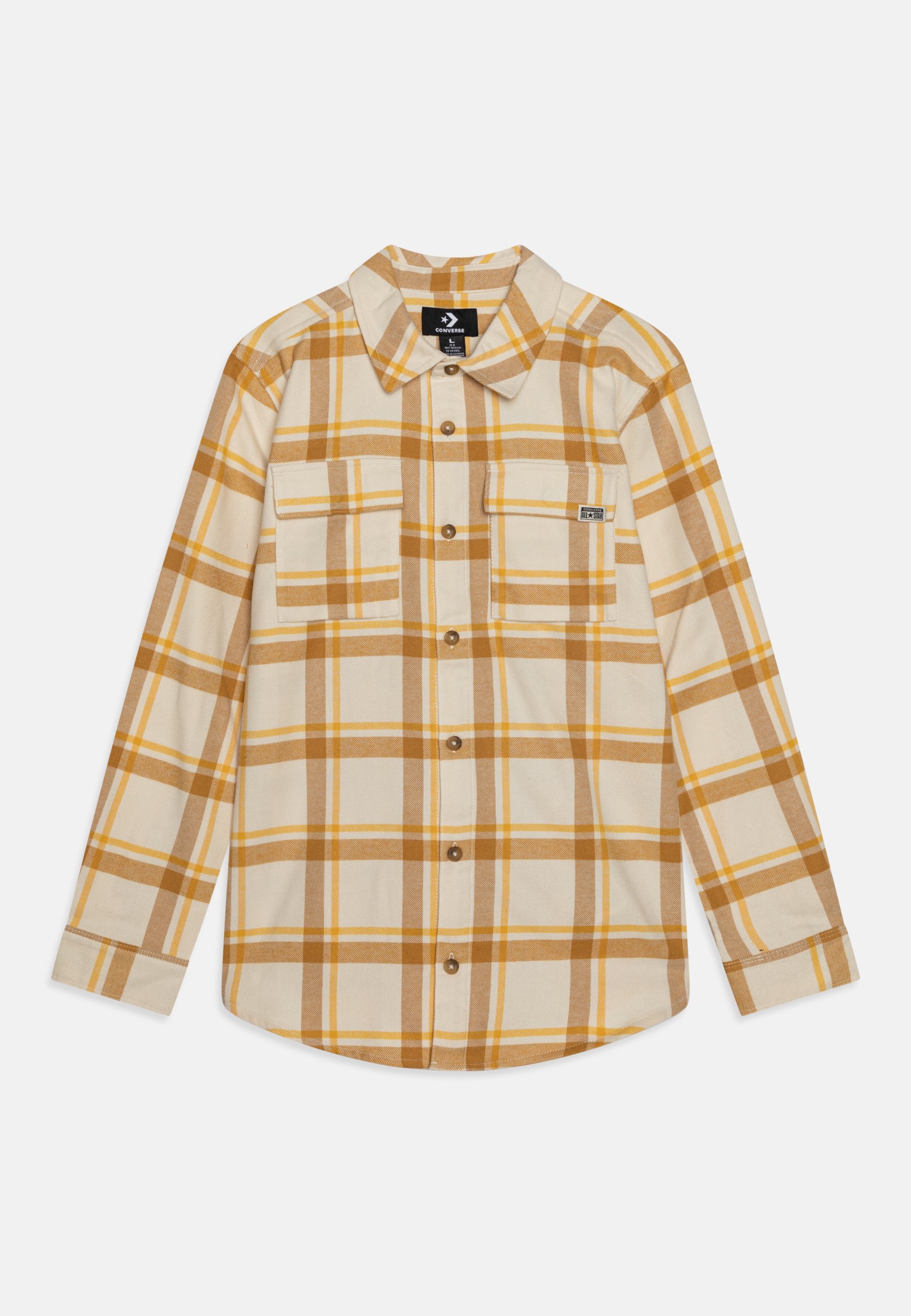 Converse LIFESTYLE UNISEX - Button-down blouse - converse natural ivory/off-white