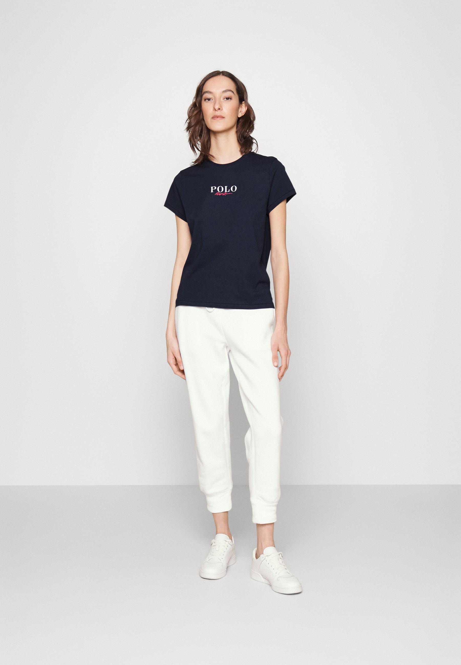 Polo Ralph Lauren CREWNECK TEE - Print T-shirt - cruise navy/blue