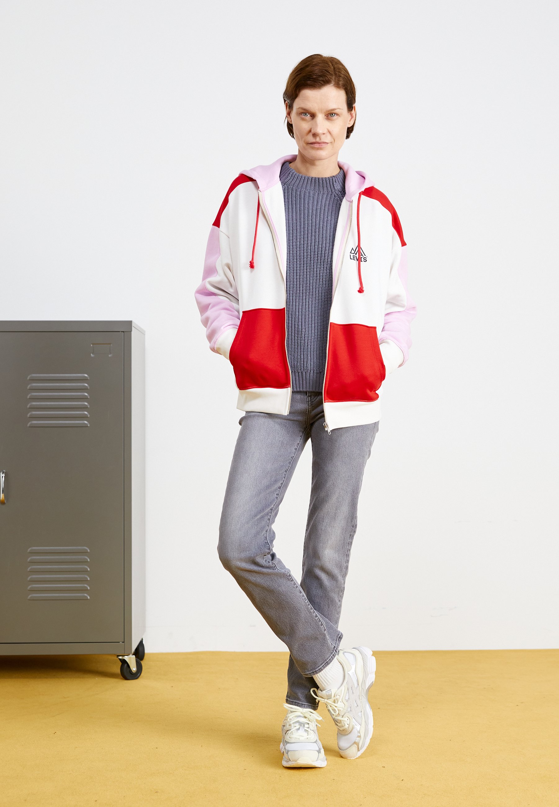 Levi's® MAINSTAY  - Zip-up sweatshirt - mountain head/multi-coloured
