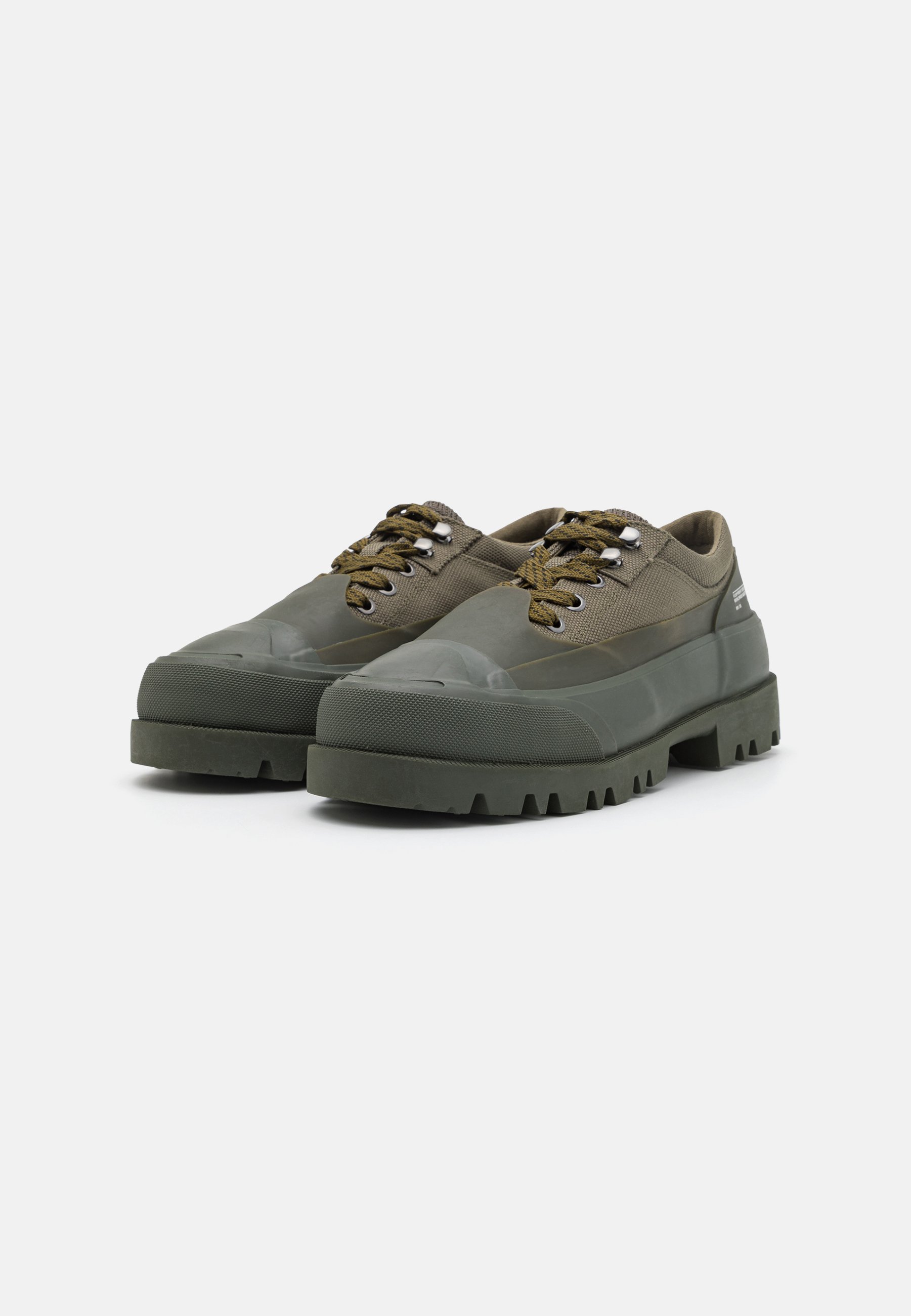 Diesel D-HIKO SH X UNISEX - Casual lace-ups - military olive/brown