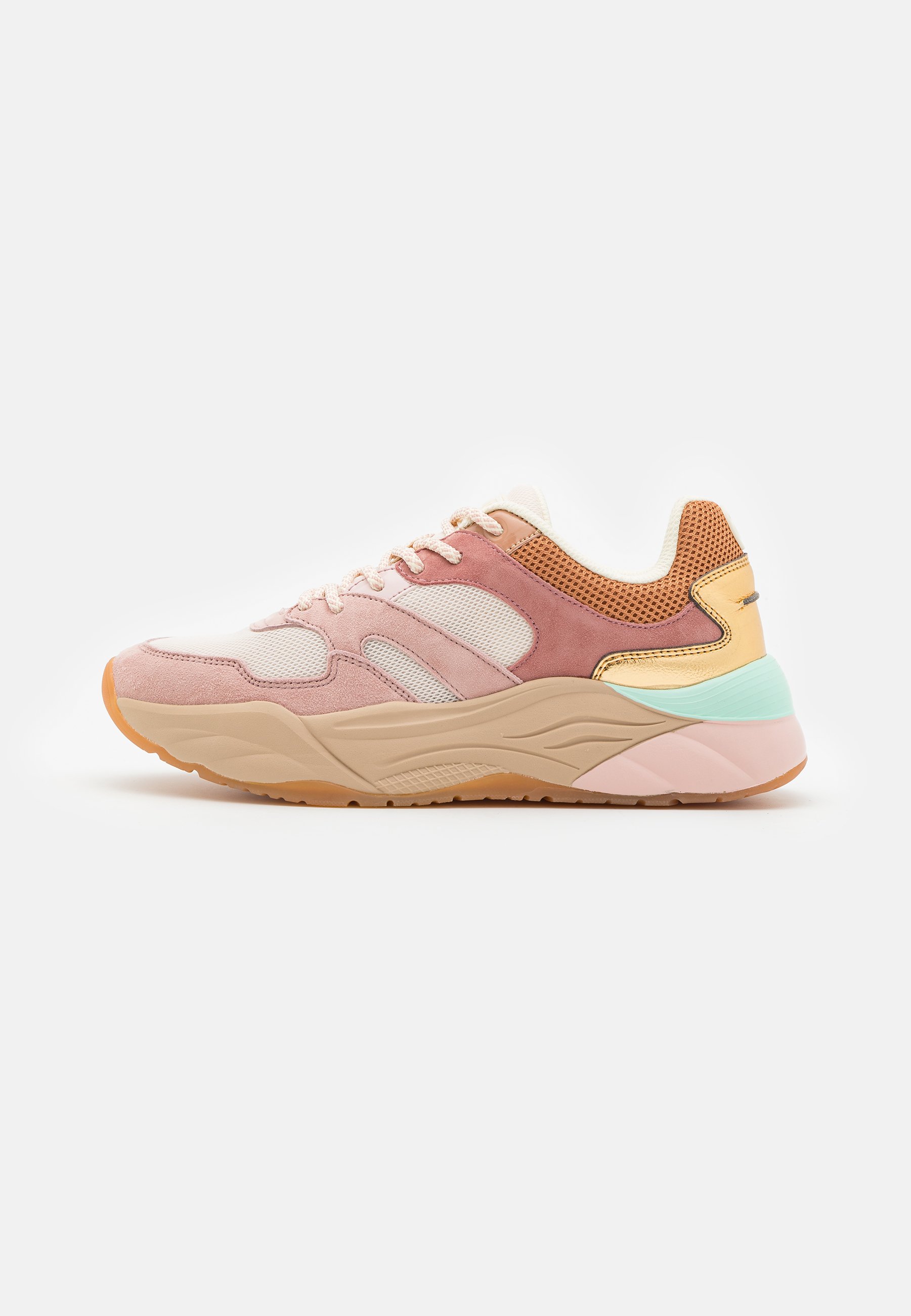 Scotch & Soda CELEST - Trainers - pale pink/multi-coloured/nude