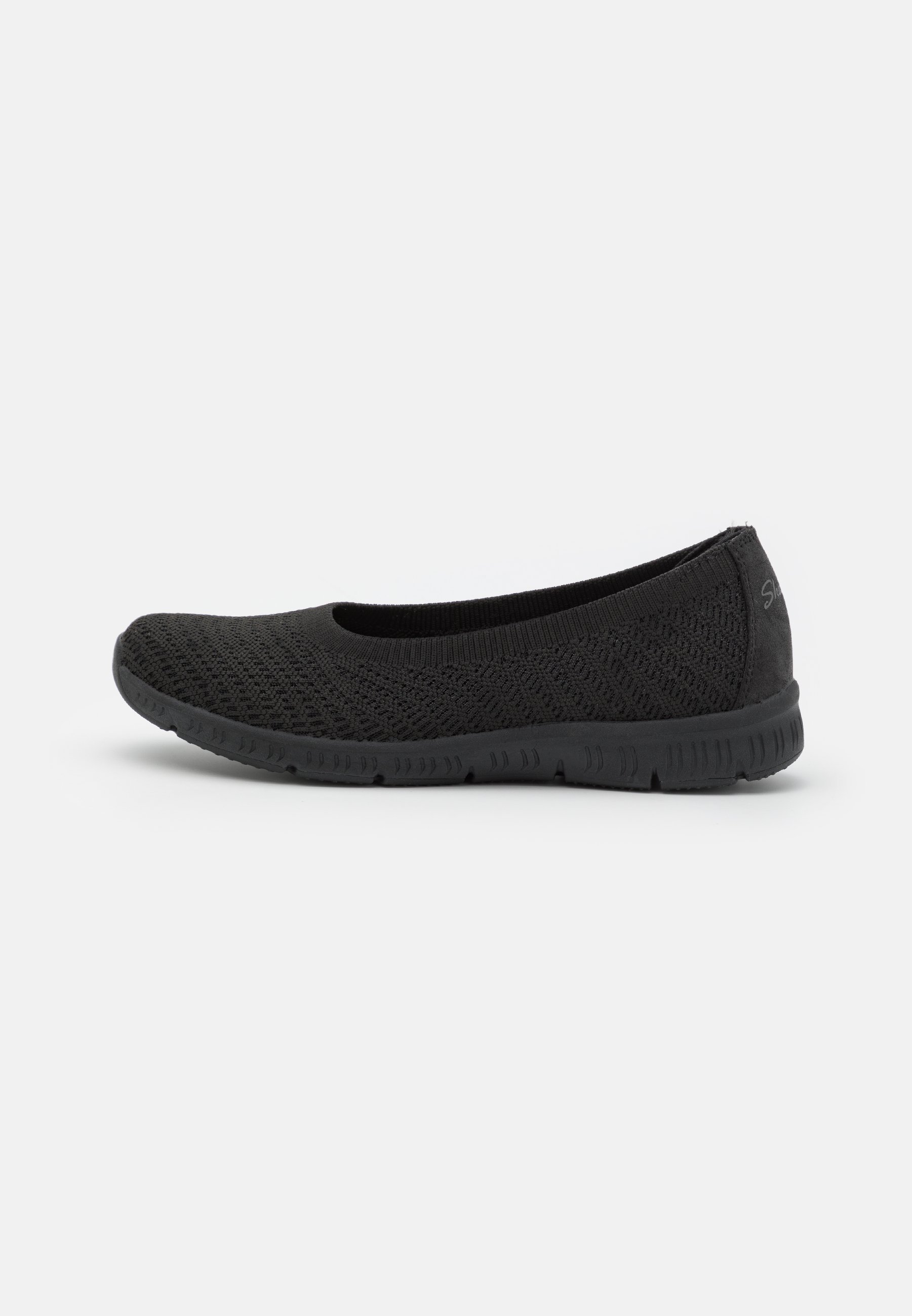 Skechers BE COOL - Ballet pumps - black/black