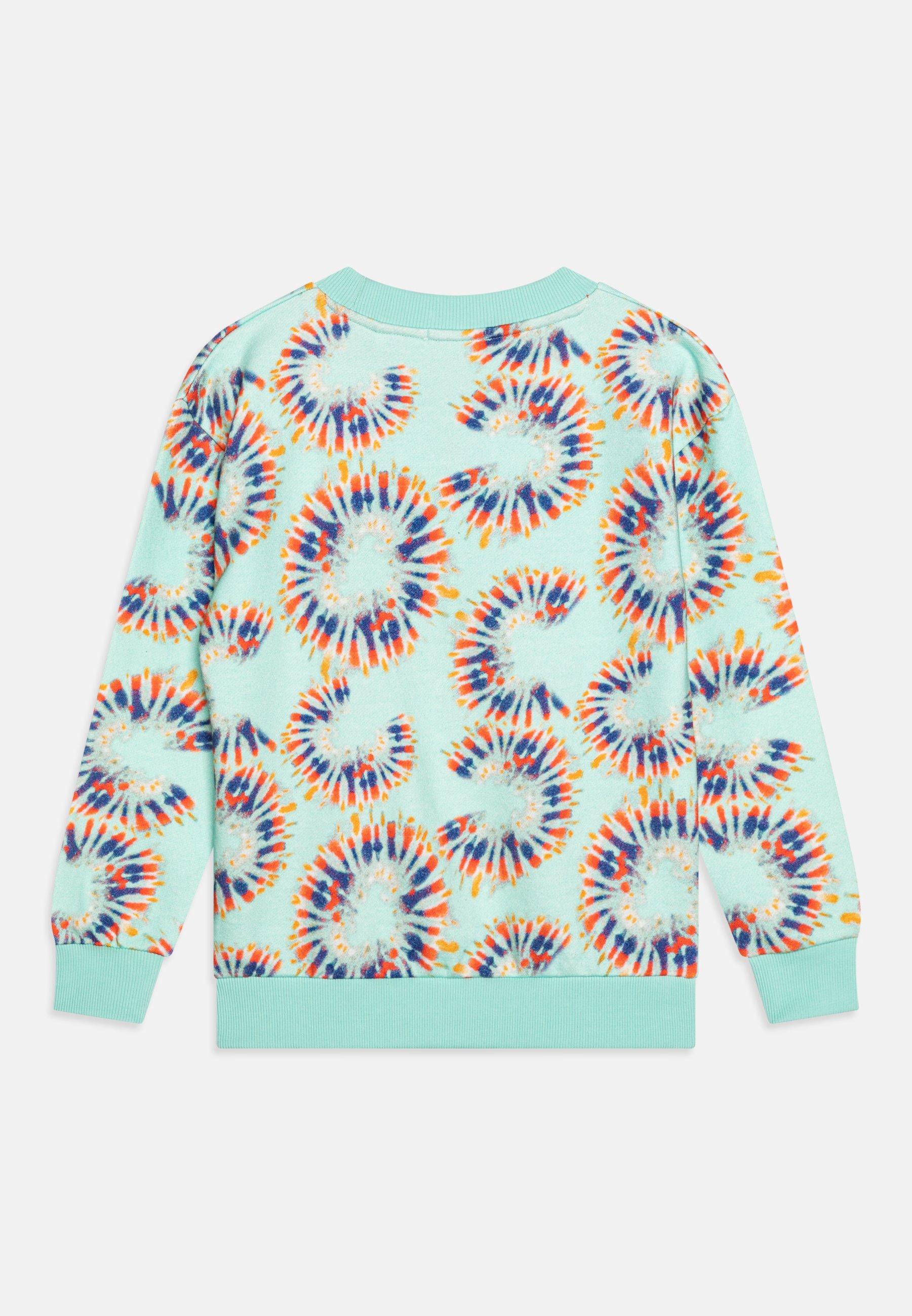 Scotch & Soda ALL OVER PRINTED CREWNECK UNISEX - Sweatshirt - light blue