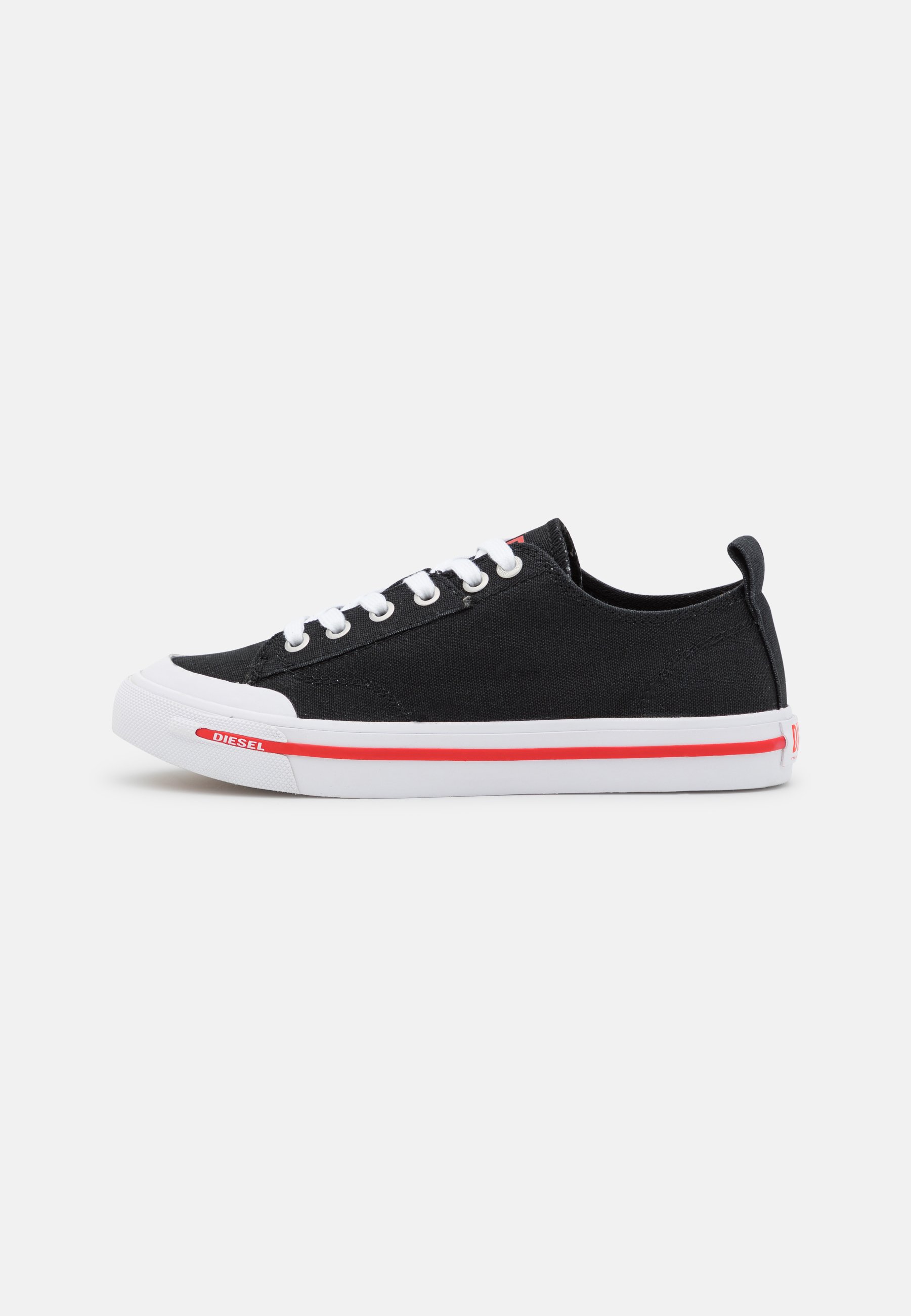 Diesel S-ATHOS LOW W - Trainers - black/white/black