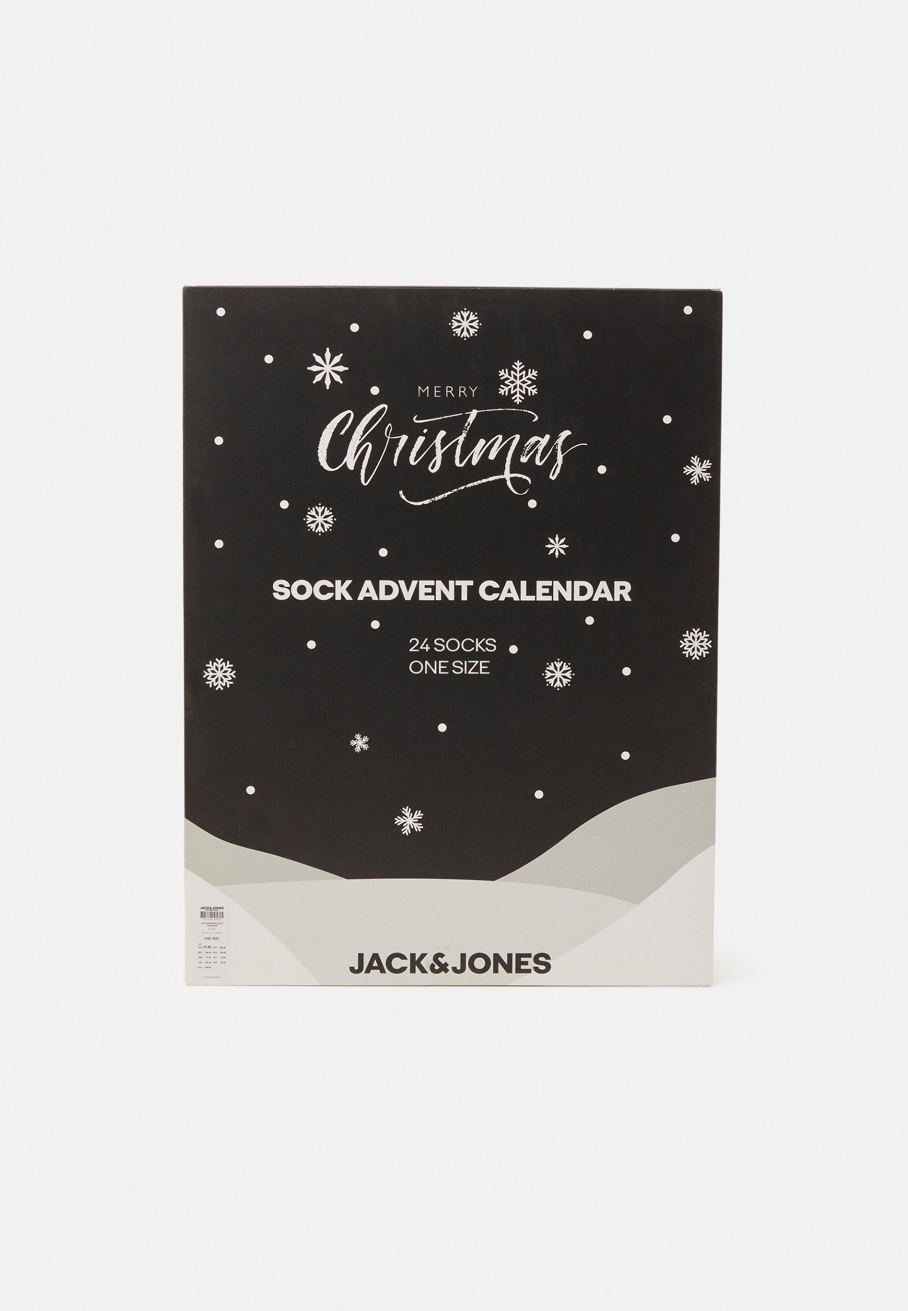 Jack &Jones JACCHRISTMAS SOCK CALENDAR 24 PACK - Socks - rio red/red