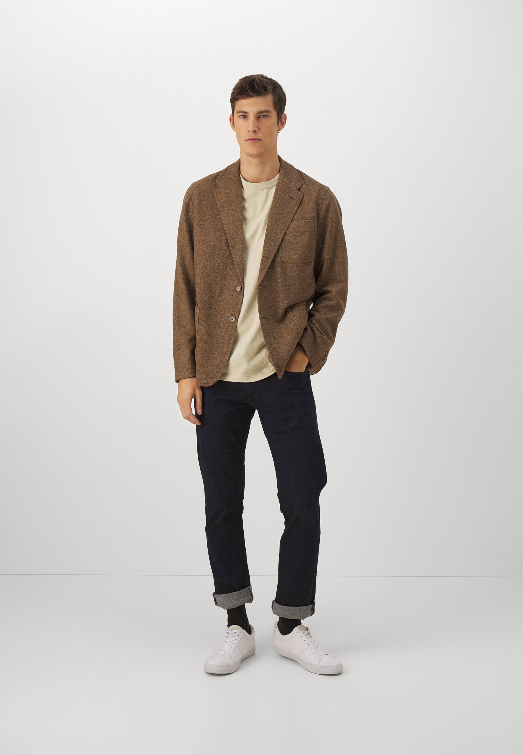 Polo Ralph Lauren SHORT SLEEVE - Basic T-shirt - spring beige/beige