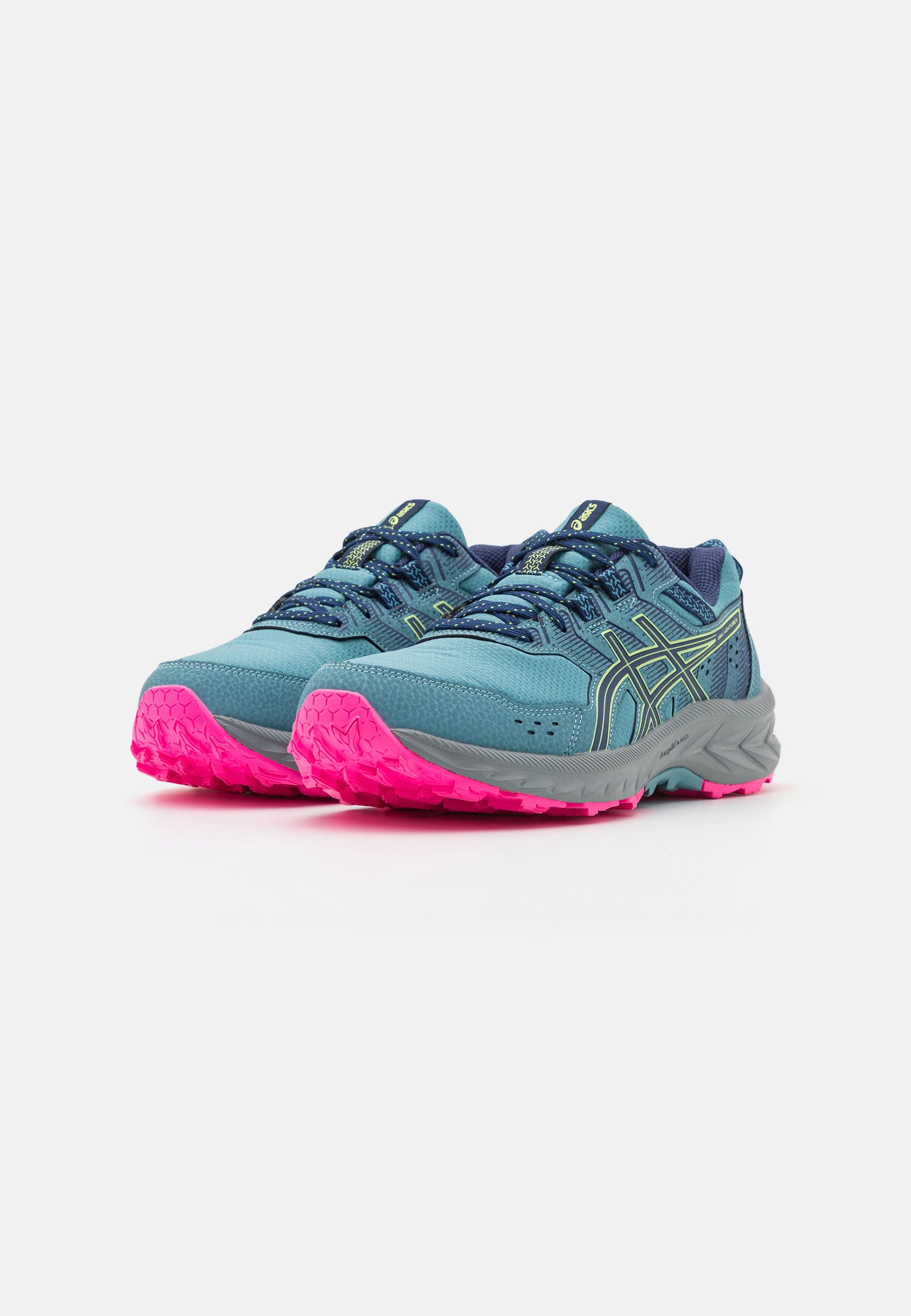 ASICS GEL-VENTURE 9 - Trail running shoes - deep ocean/hot pink/blue