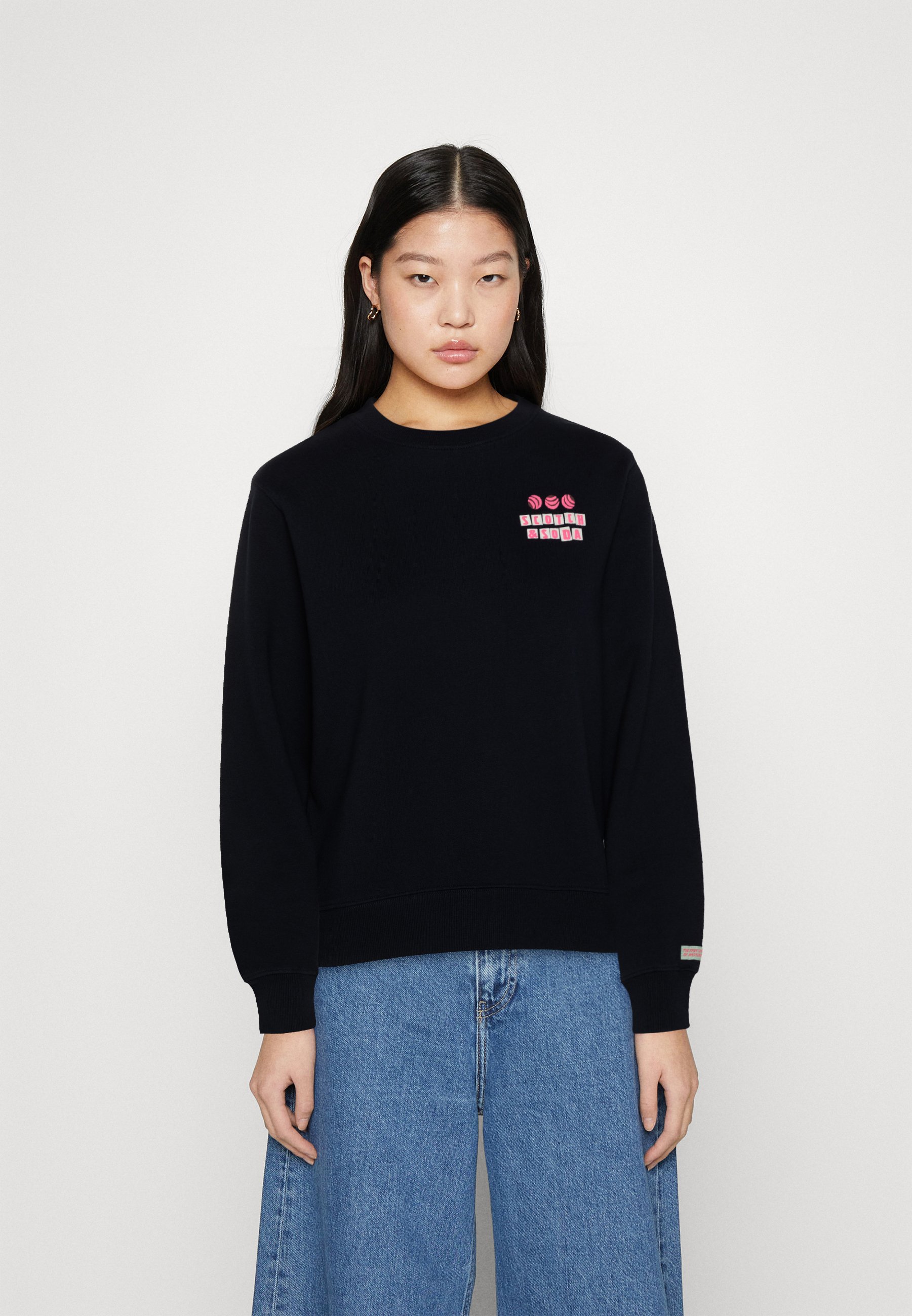 Scotch & Soda IN CONVERSION ENZYME WASH REGULAR FIT - Sweatshirt - night/dark blue