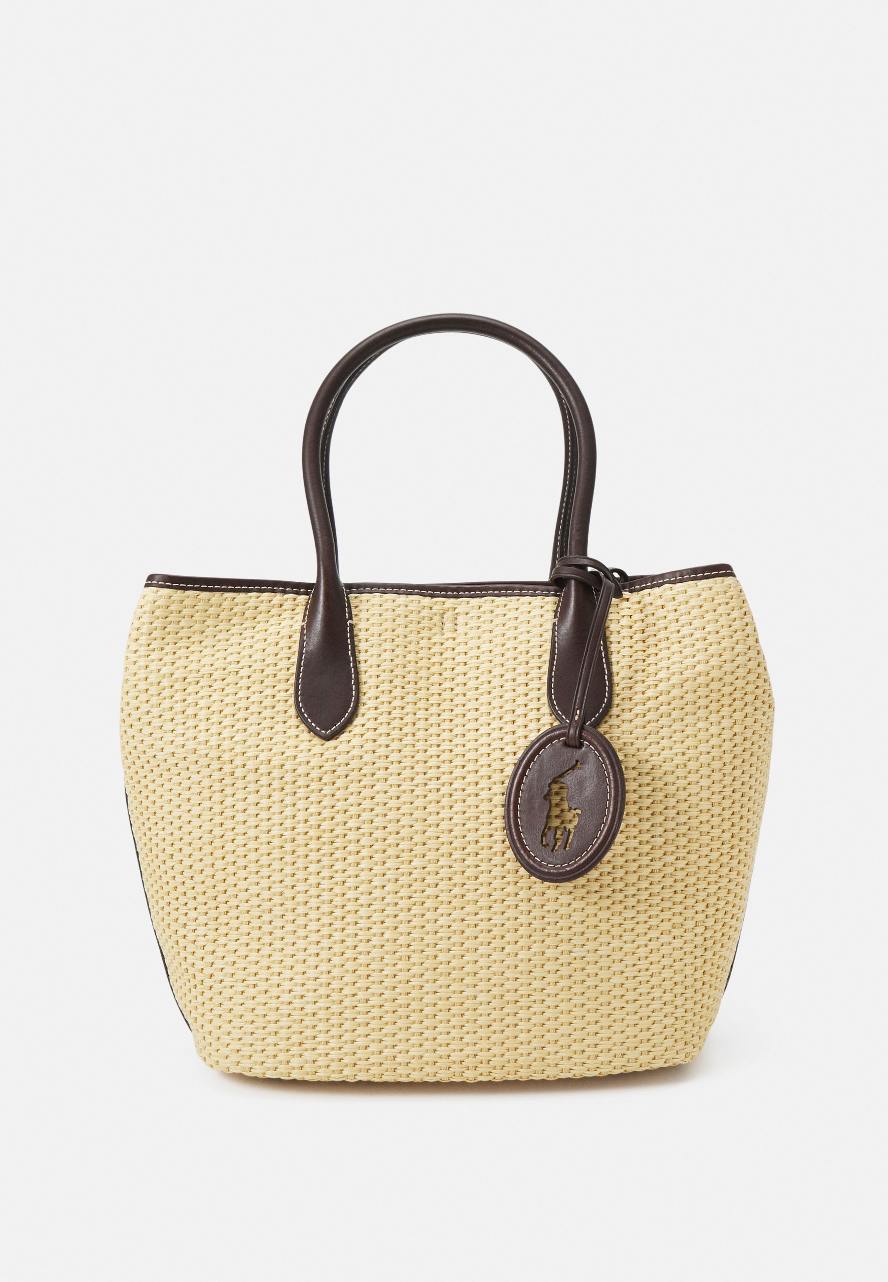 Polo Ralph Lauren TOTE MEDIUM - Handbag - natural/beige
