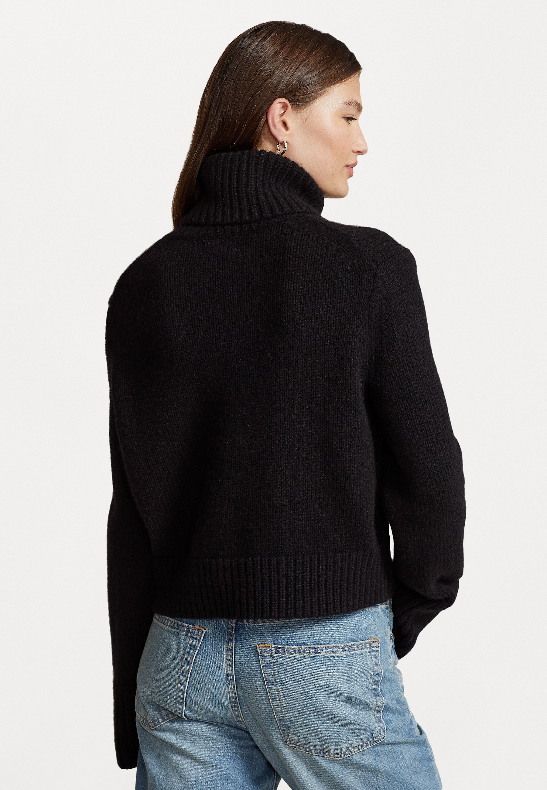 Polo Ralph Lauren LONG SLEEVE - Jumper - black