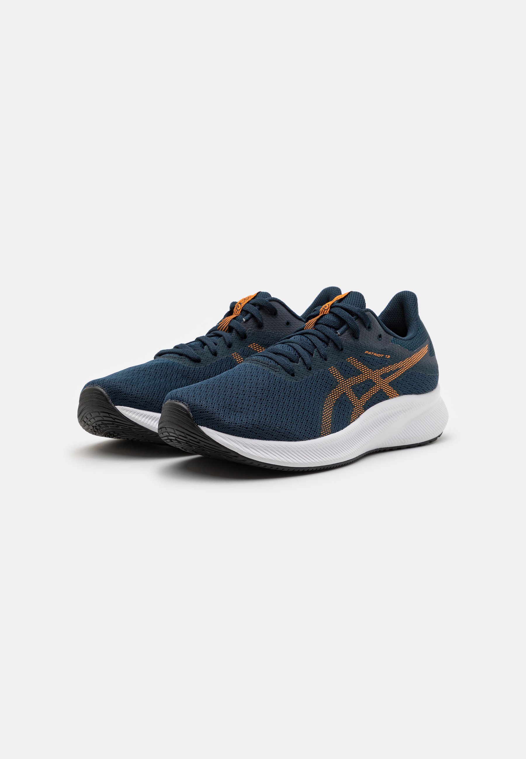 ASICS PATRIOT 13 - Neutral running shoes - french blue/bright orange/dark blue