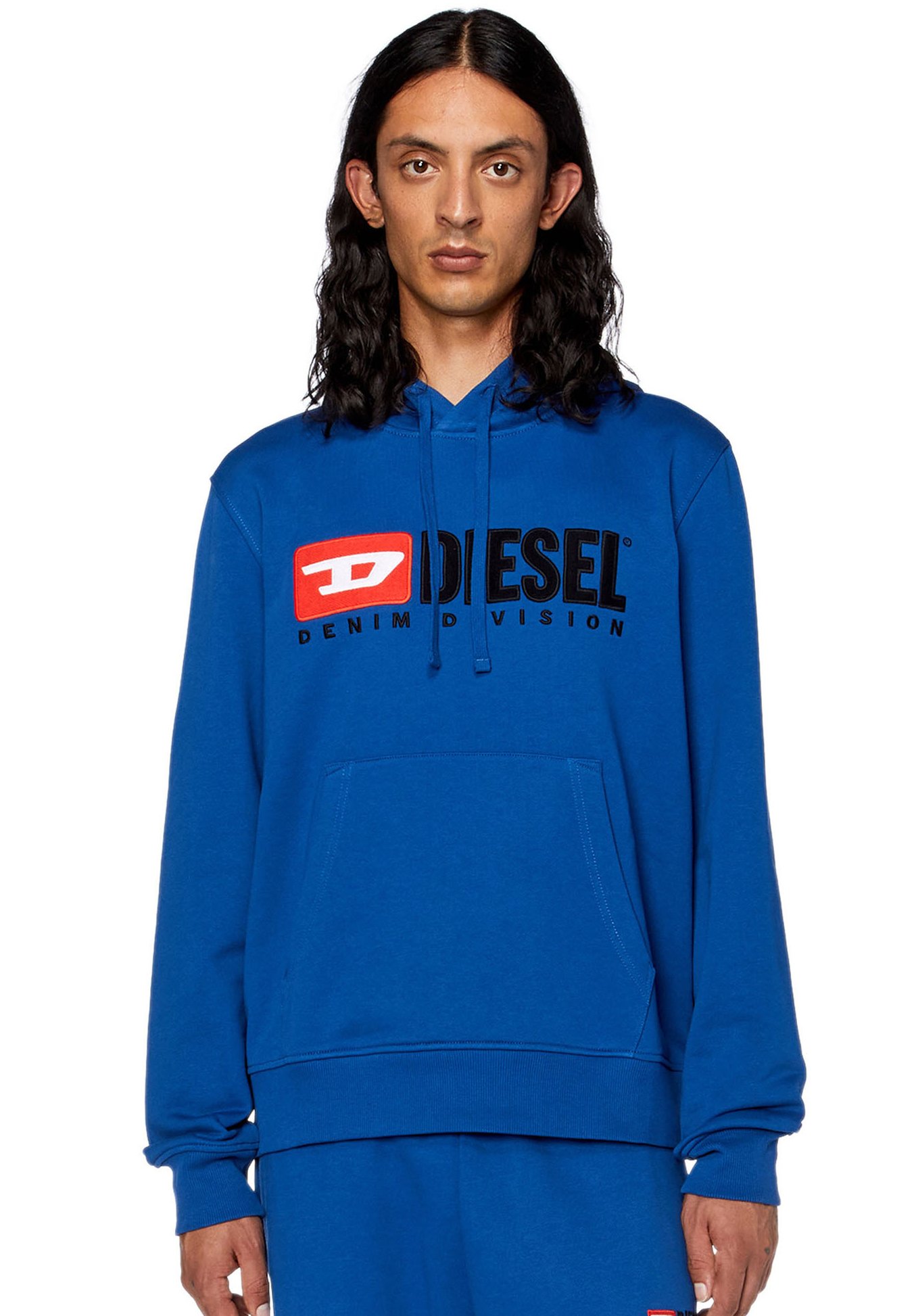 Diesel S GINN DIV - Hoodie - 0gead8ek/blue