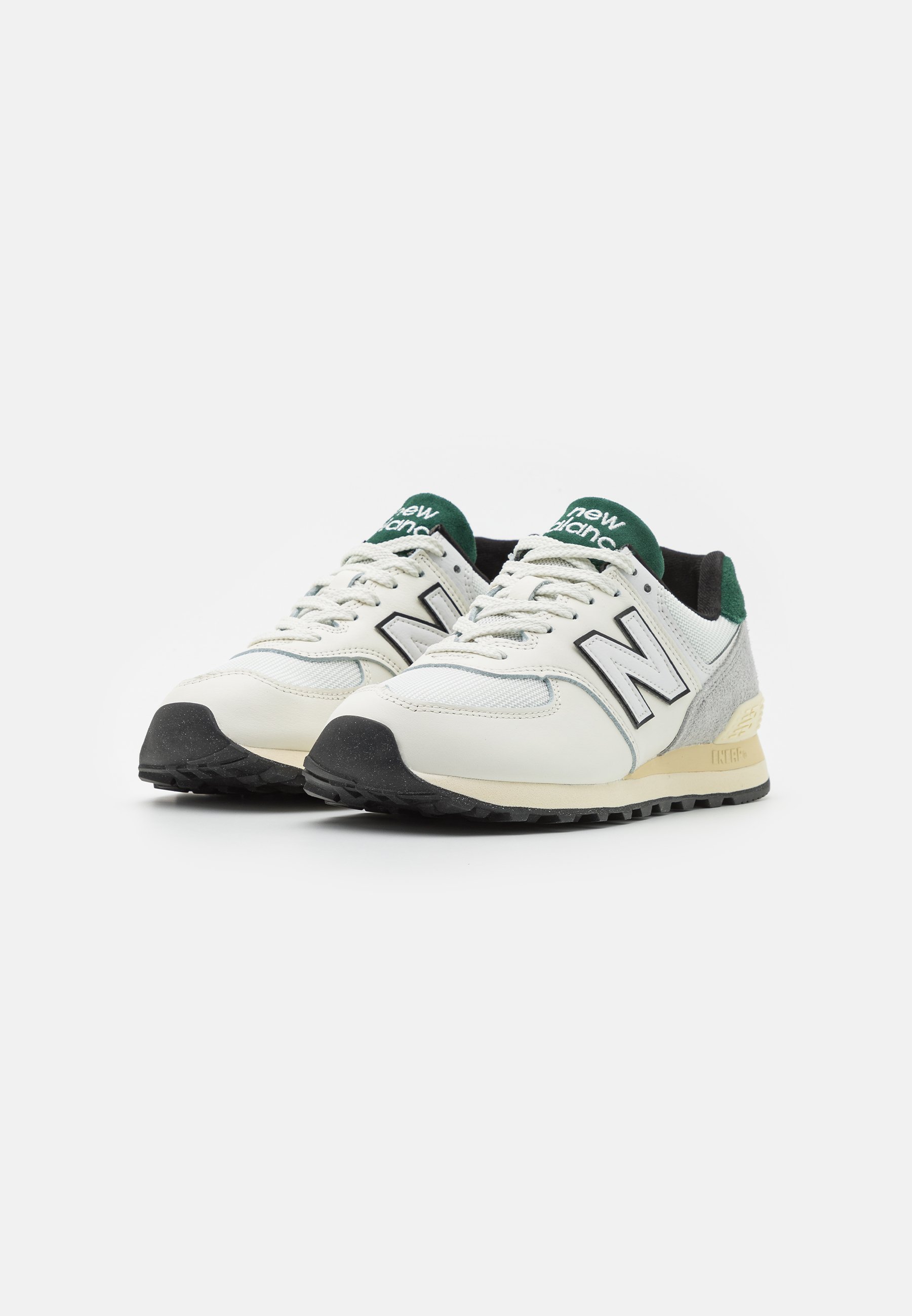 NB 574 UNISEX - Trainers - white/light grey/white