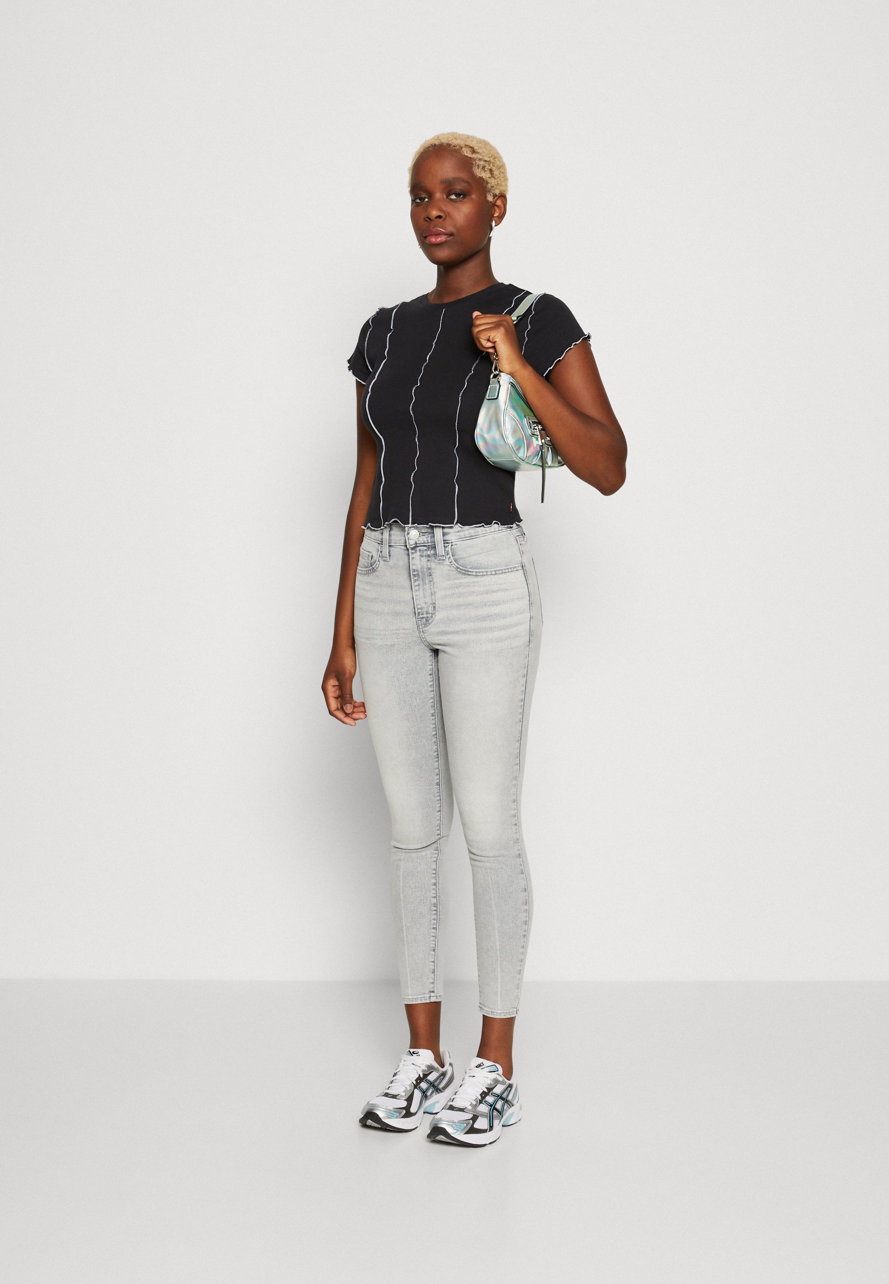 Levi's® 720™ HIGH RISE SUPER SKINNY - Jeans Skinny Fit - wandering where/grey denim