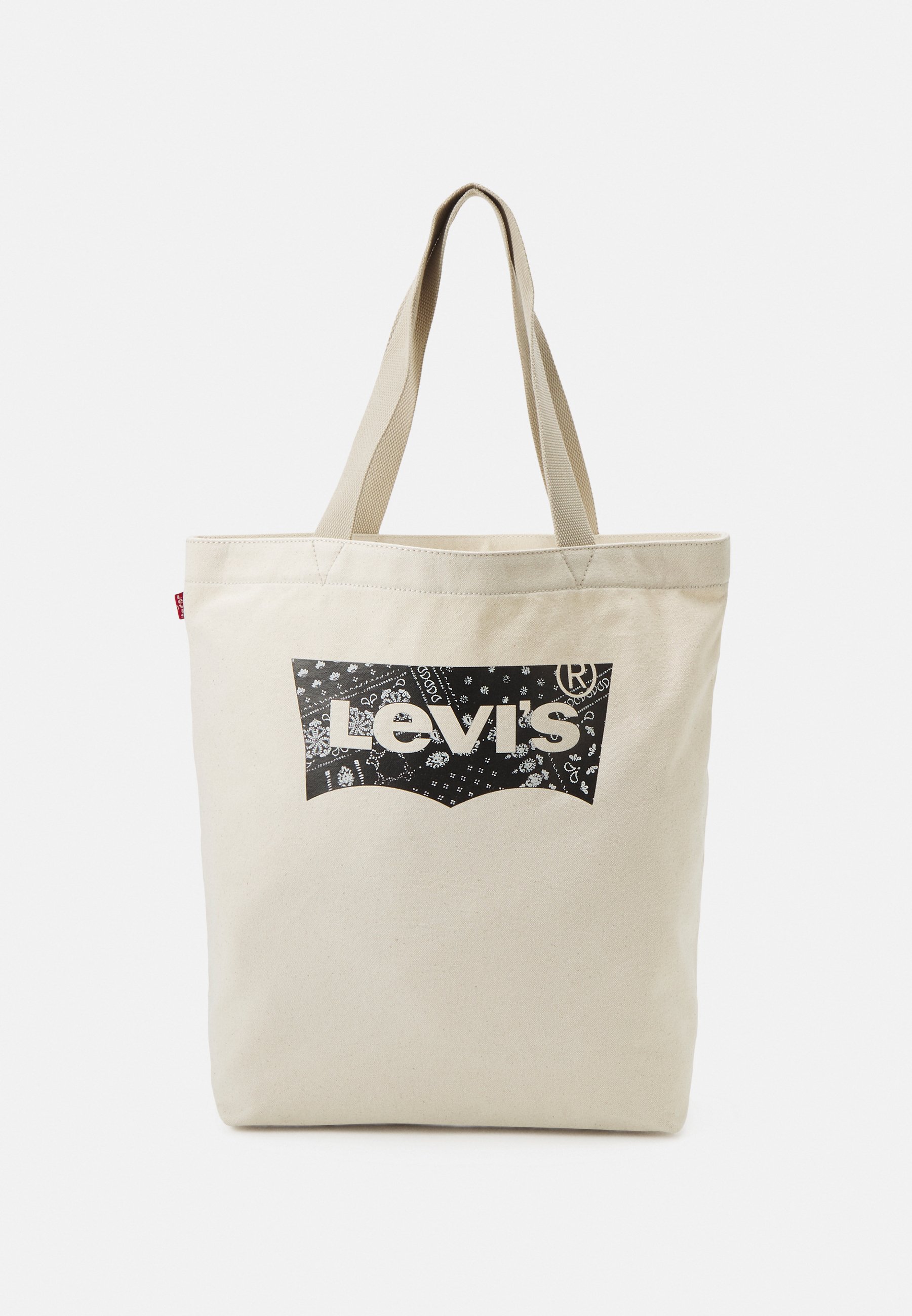 Levi's® WOMEN's BATWING TOTE - Tote bag - ecru/black/off-white