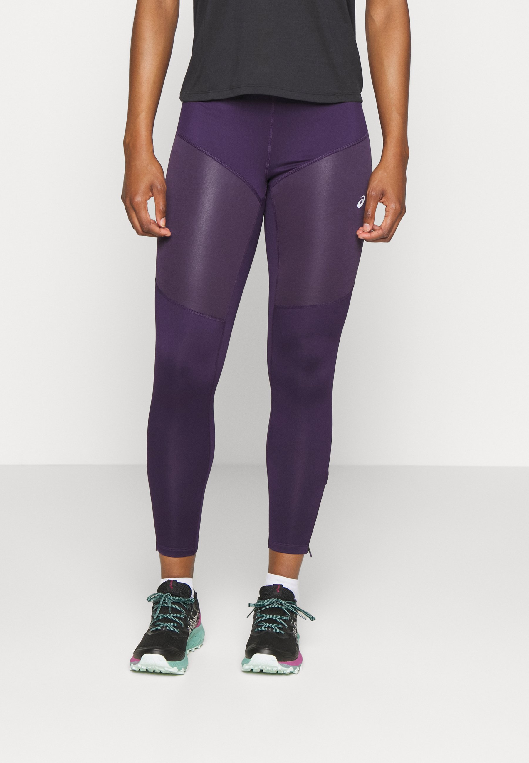 ASICS WINTER RUN - Leggings - night shade/dark purple