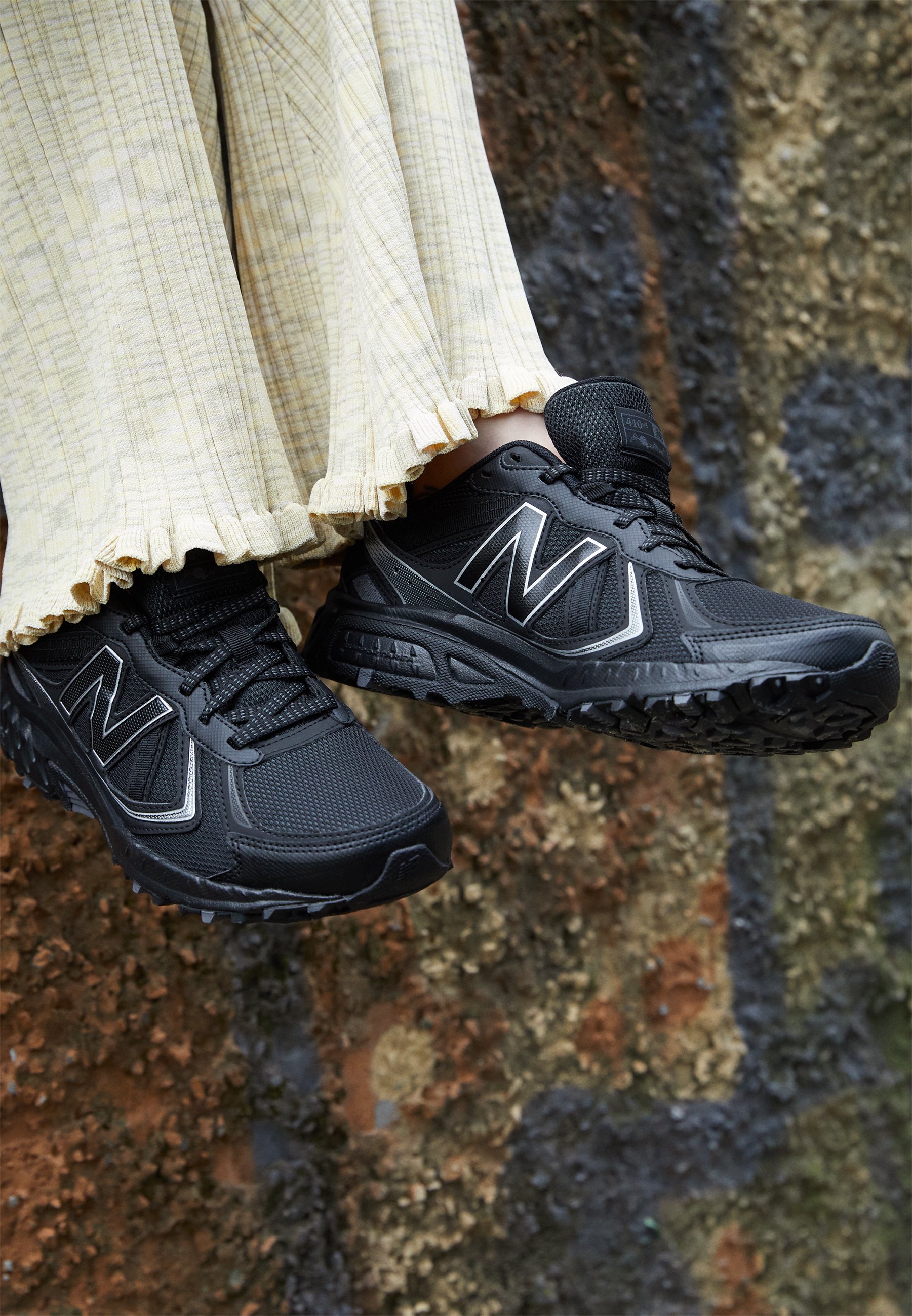 NB MT410 UNISEX - Trainers - black/silver/black