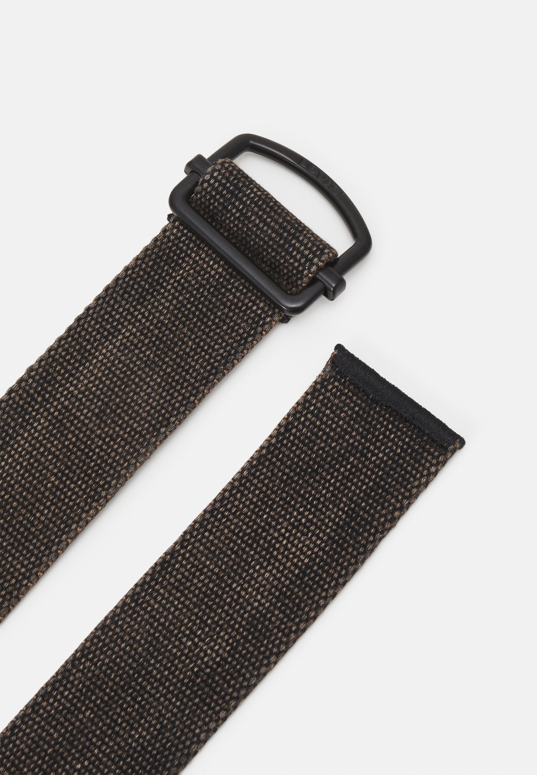Levi's® WASHED BELT UNISEX - Belt - regular black/black