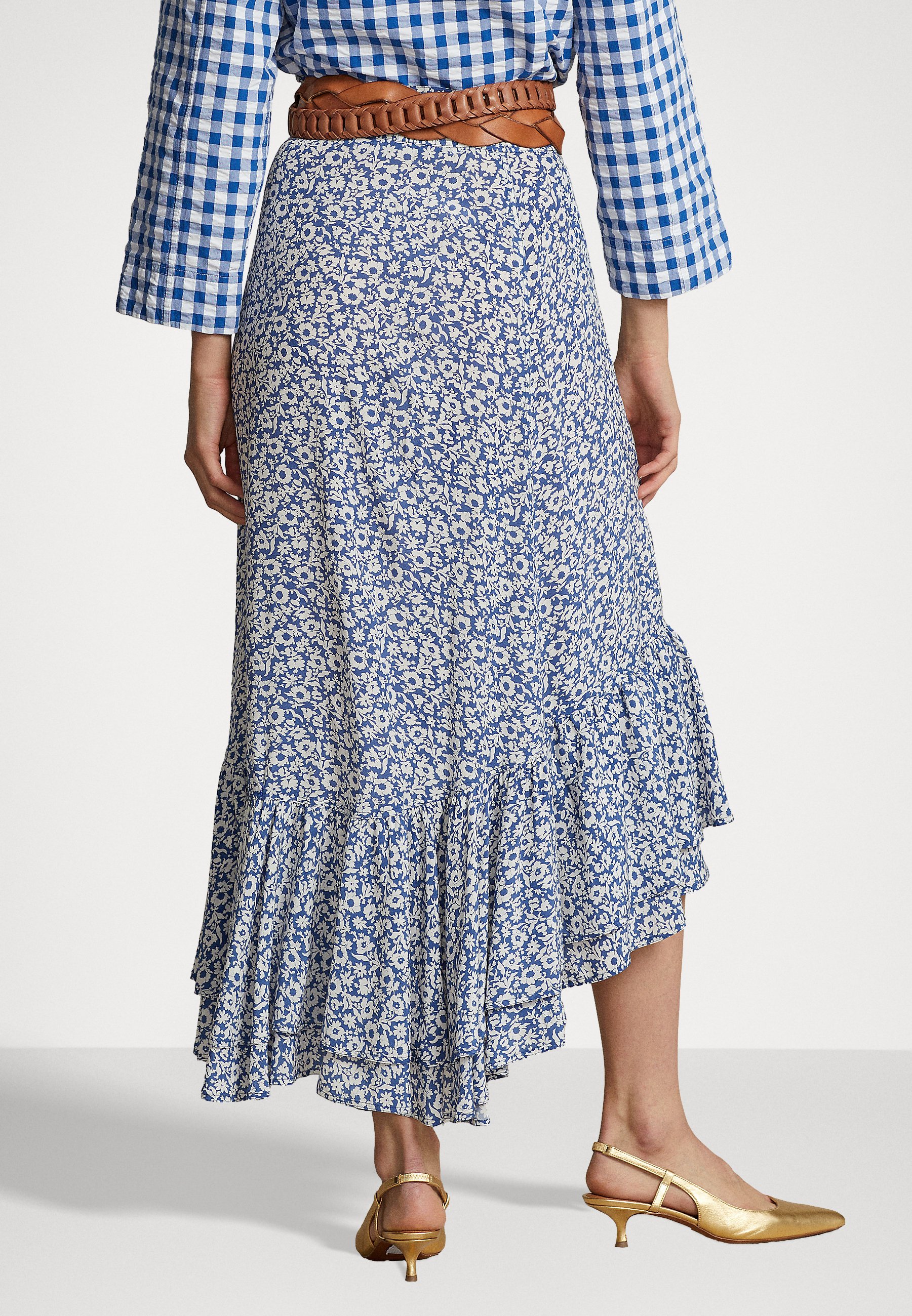 Polo Ralph Lauren FULL - Wrap skirt - blue