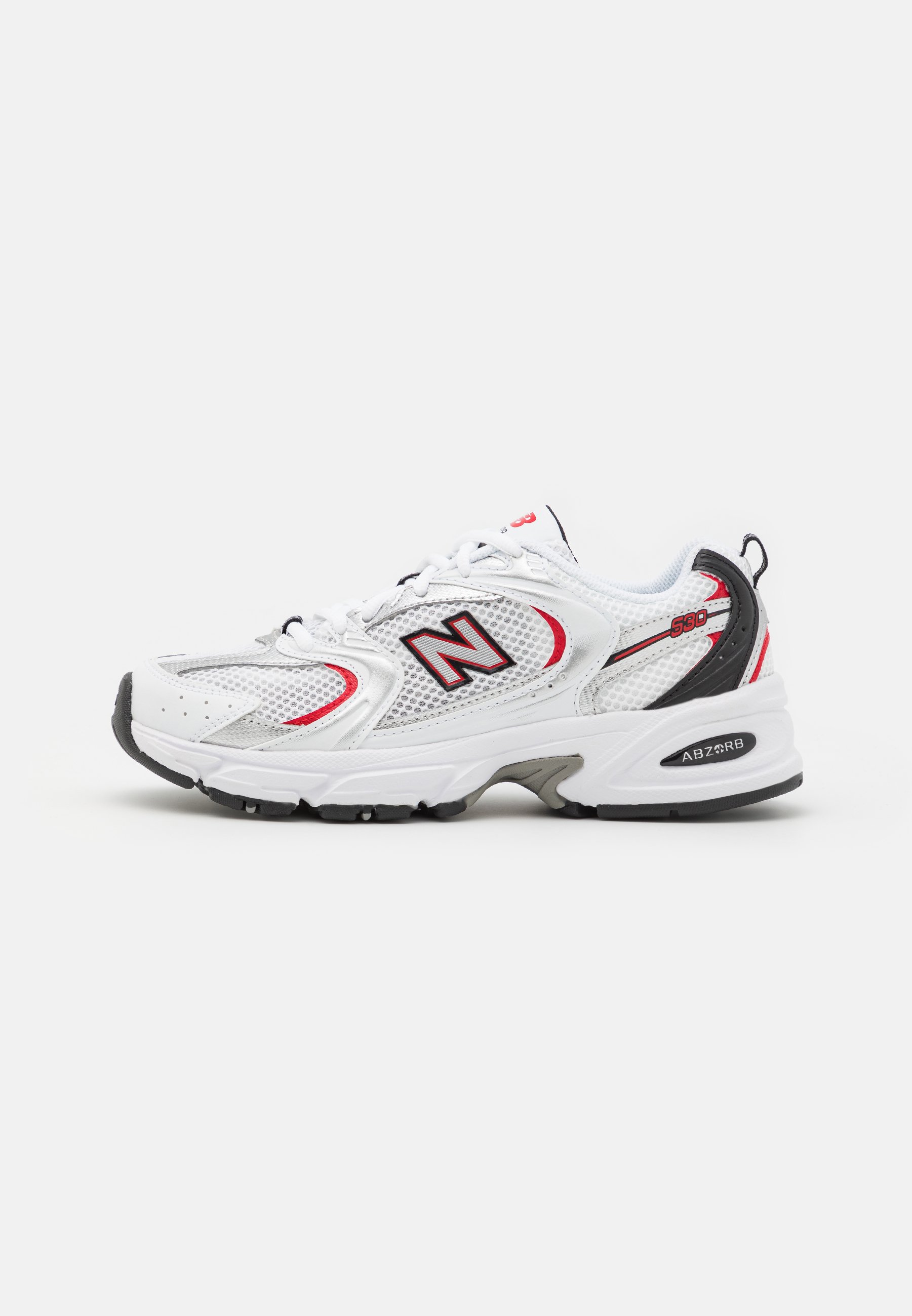 NB 530 UNISEX - Trainers - white/silver coloured/white