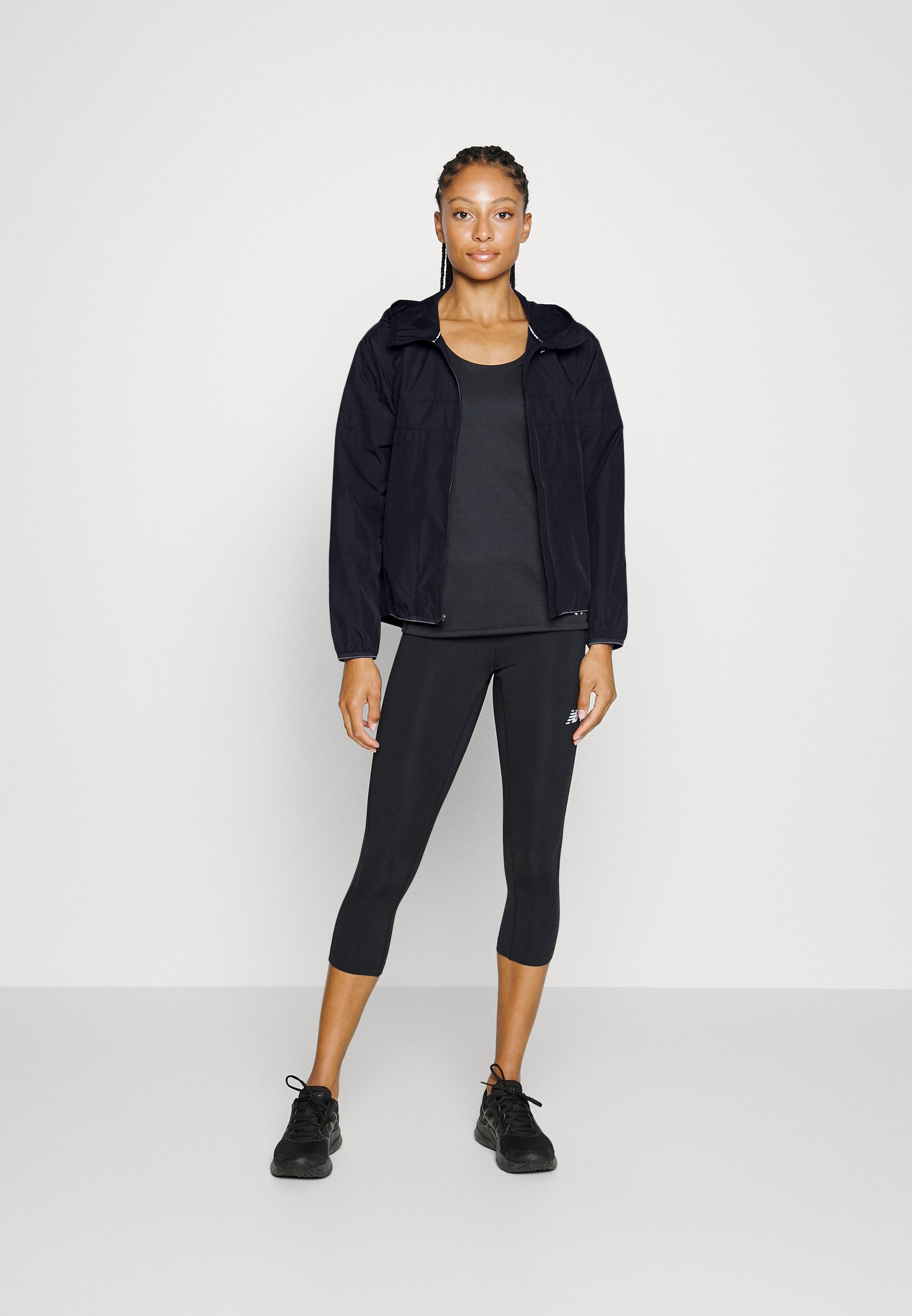 NB ACCELERATE JACKET - Running jacket - black/black