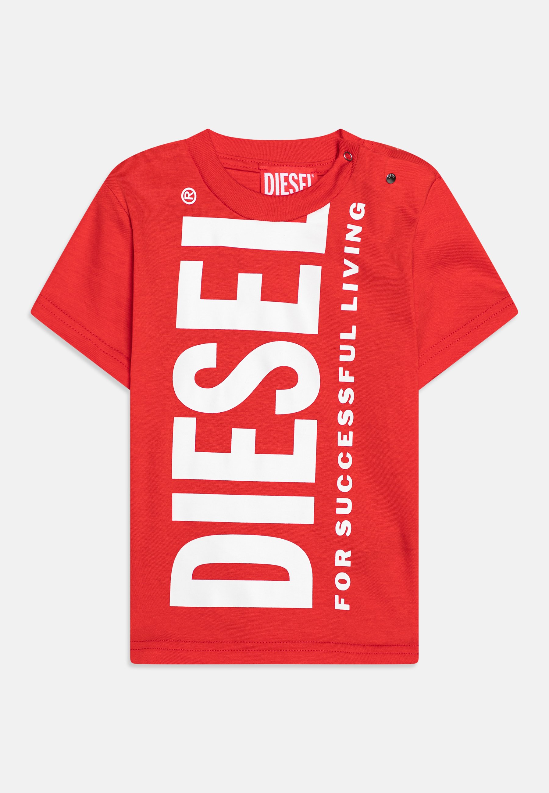 Diesel TANTYB UNISEX - Print T-shirt - red