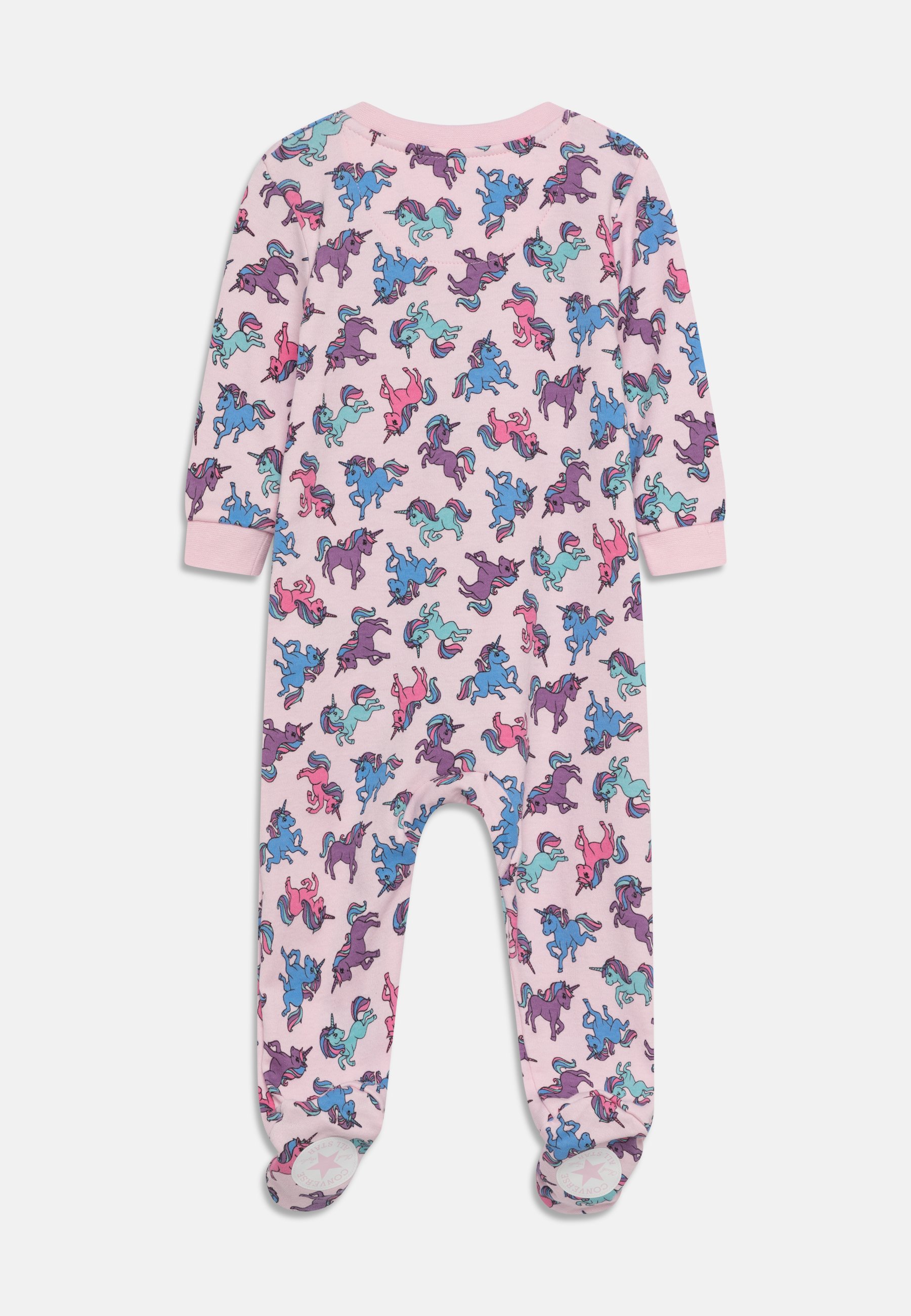 Converse UNICON PRINT FOOTED COVERALL - Jumpsuit - pink foam/pink