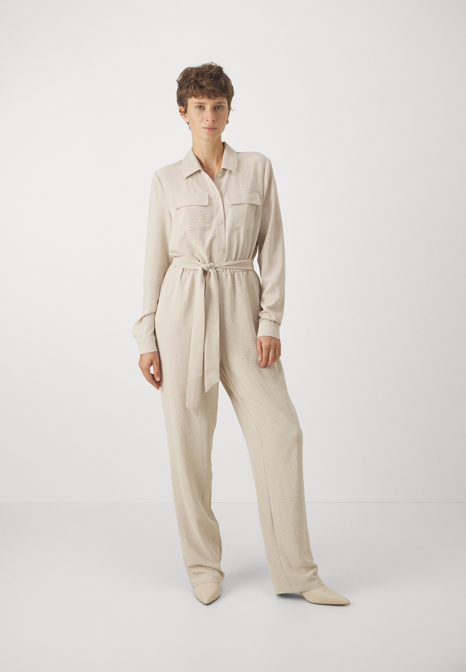 ONLY ONLMETTE LIFE - Jumpsuit - moonbeam/beige