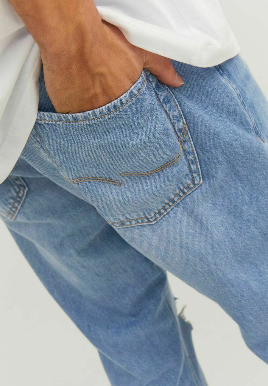 Jack &Jones Straight leg jeans - blue denim/light-blue denim