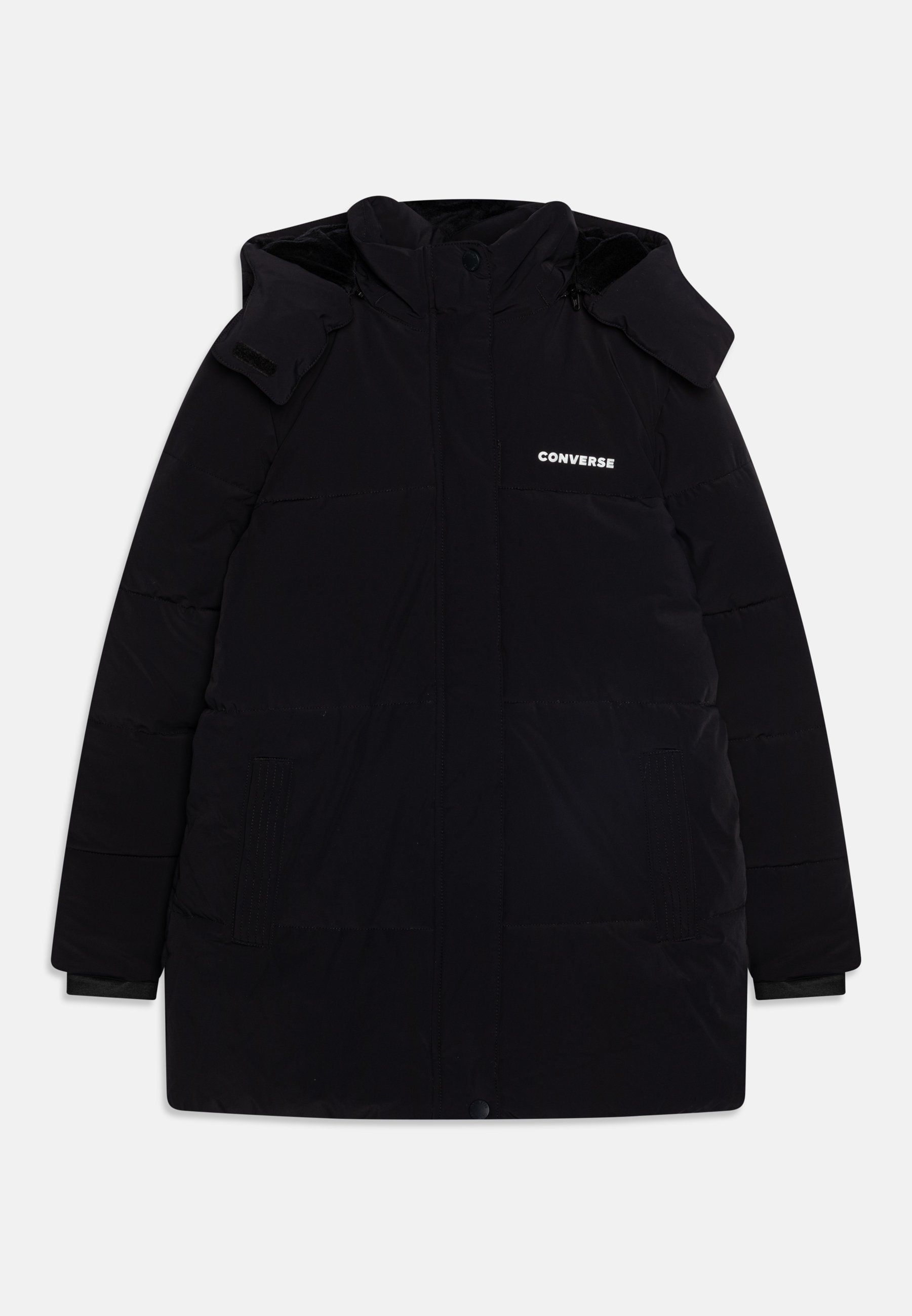 Converse A-LINE PUFFER UNISEX - Winter coat - black