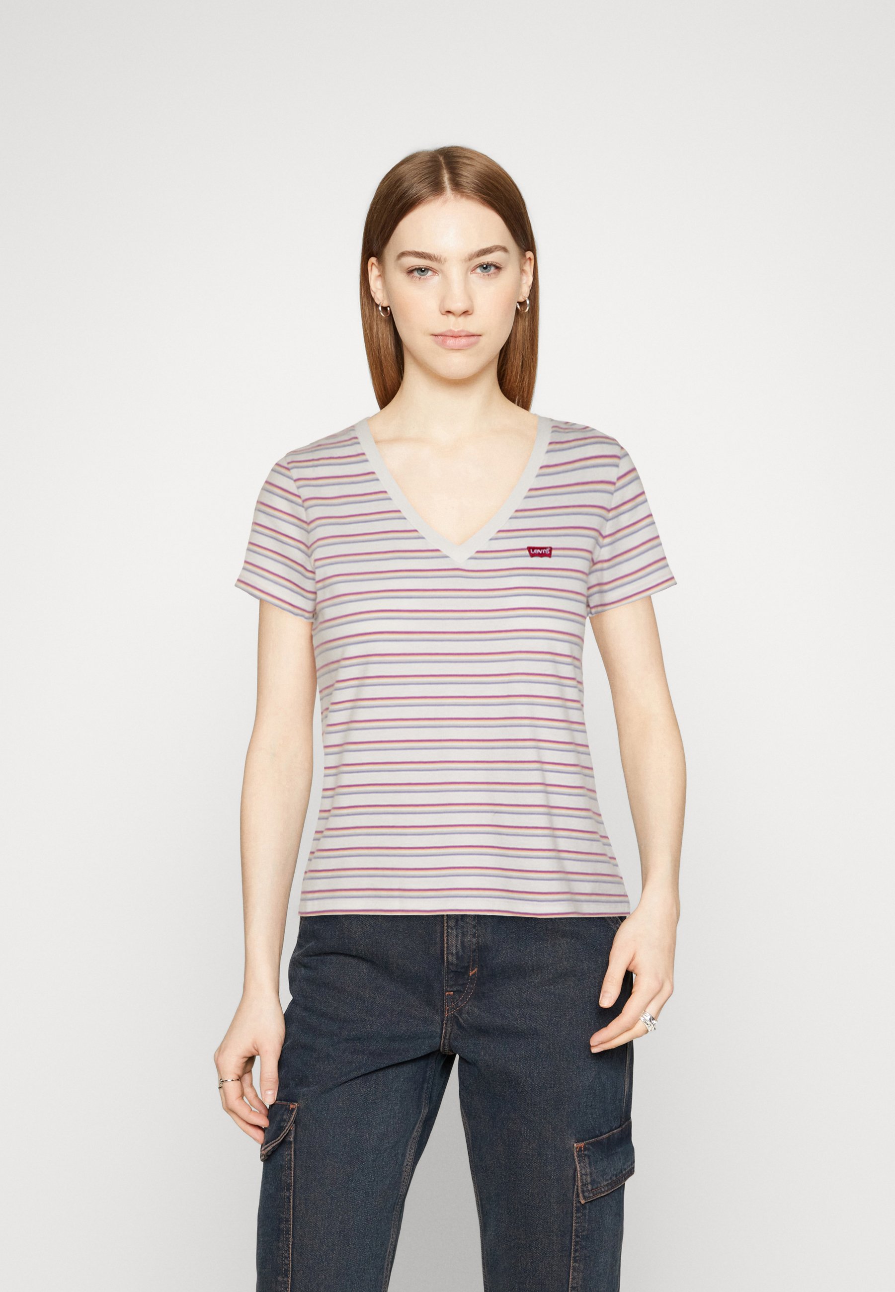 Levi's® PERFECT VNECK - Print T-shirt - multi-coloured