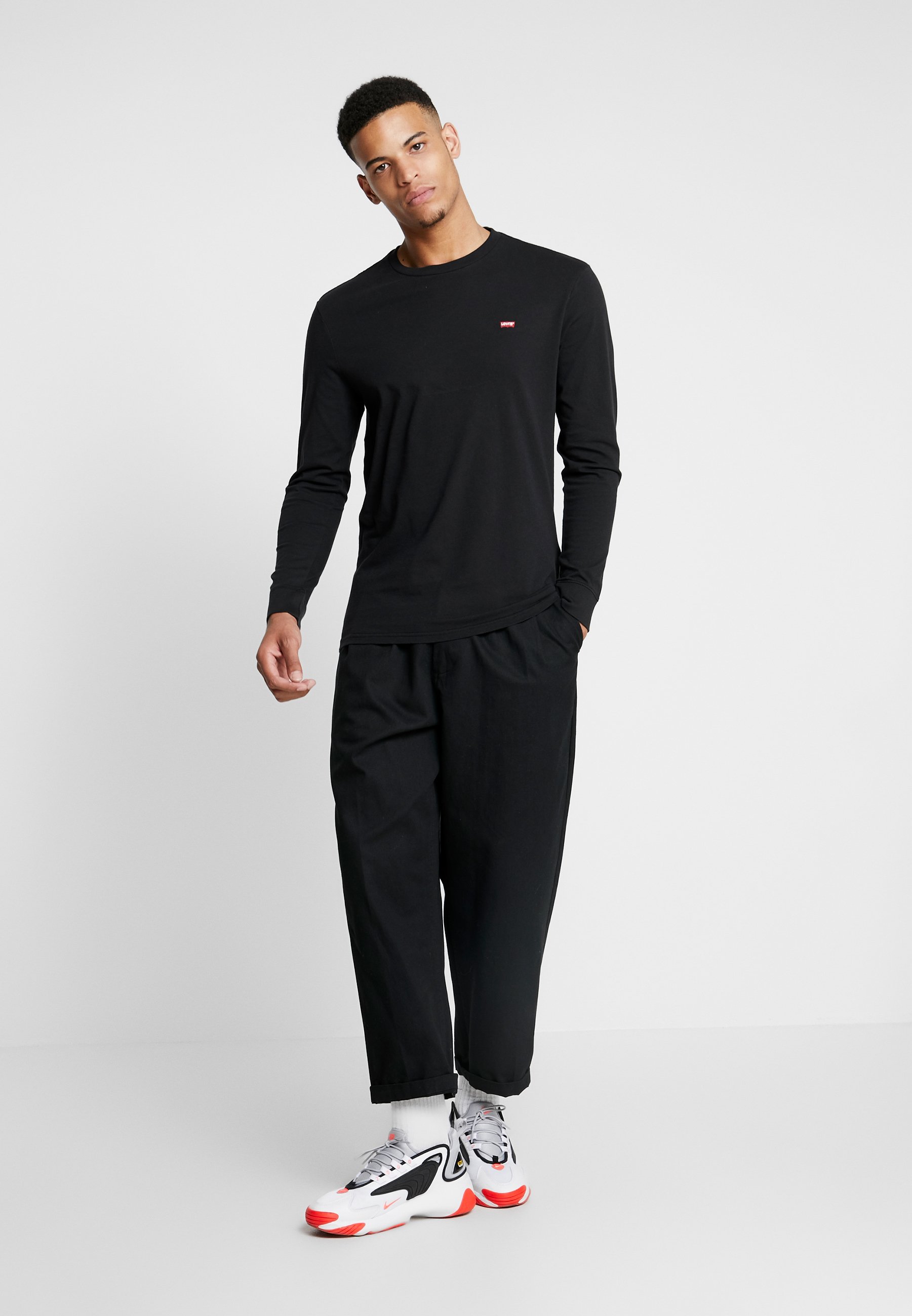Levi's® ORIGINAL TEE - Long sleeved top - black