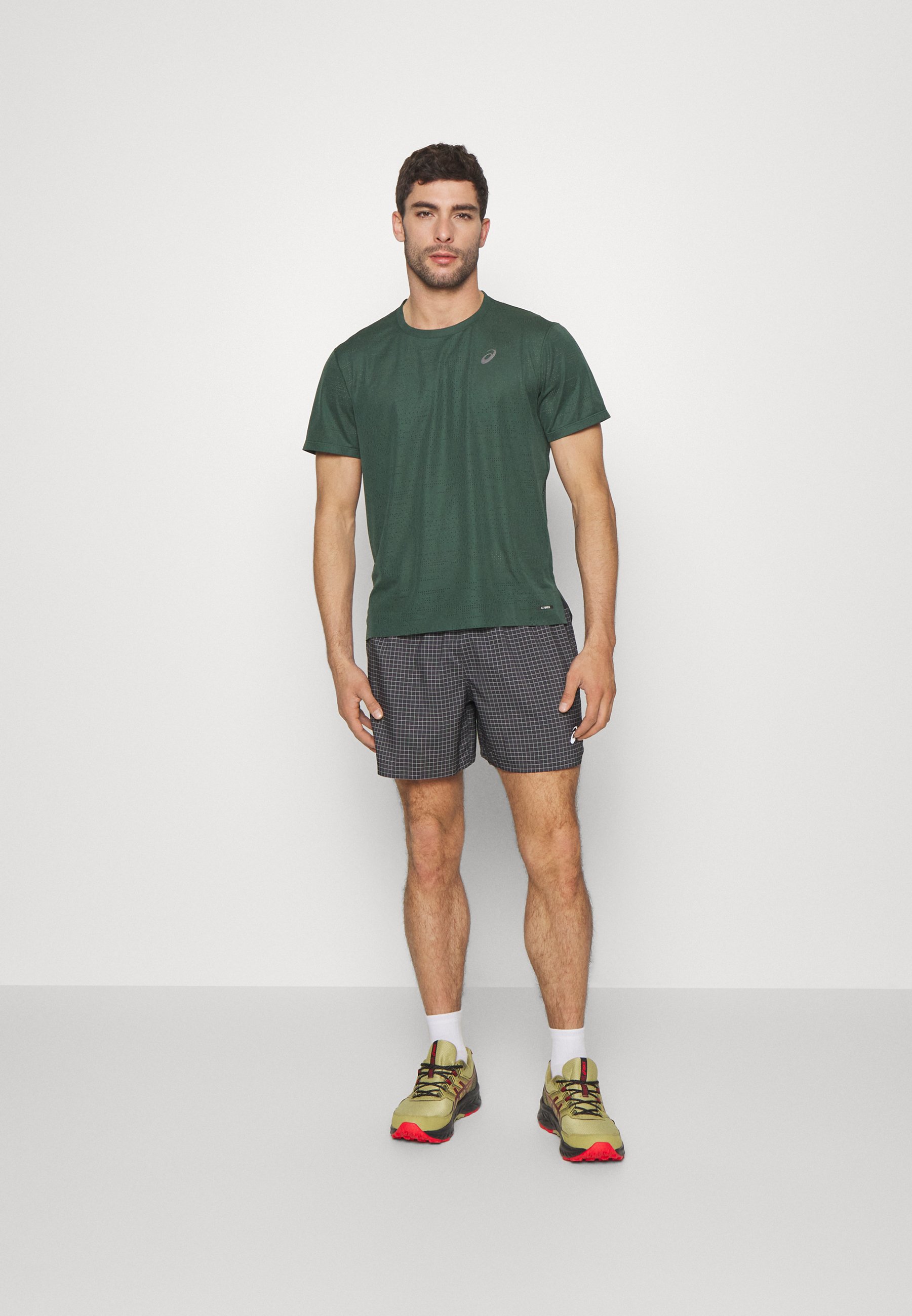 ASICS VENTILATE ACTIBREEZE - Sports T-shirt - rain forest/blue
