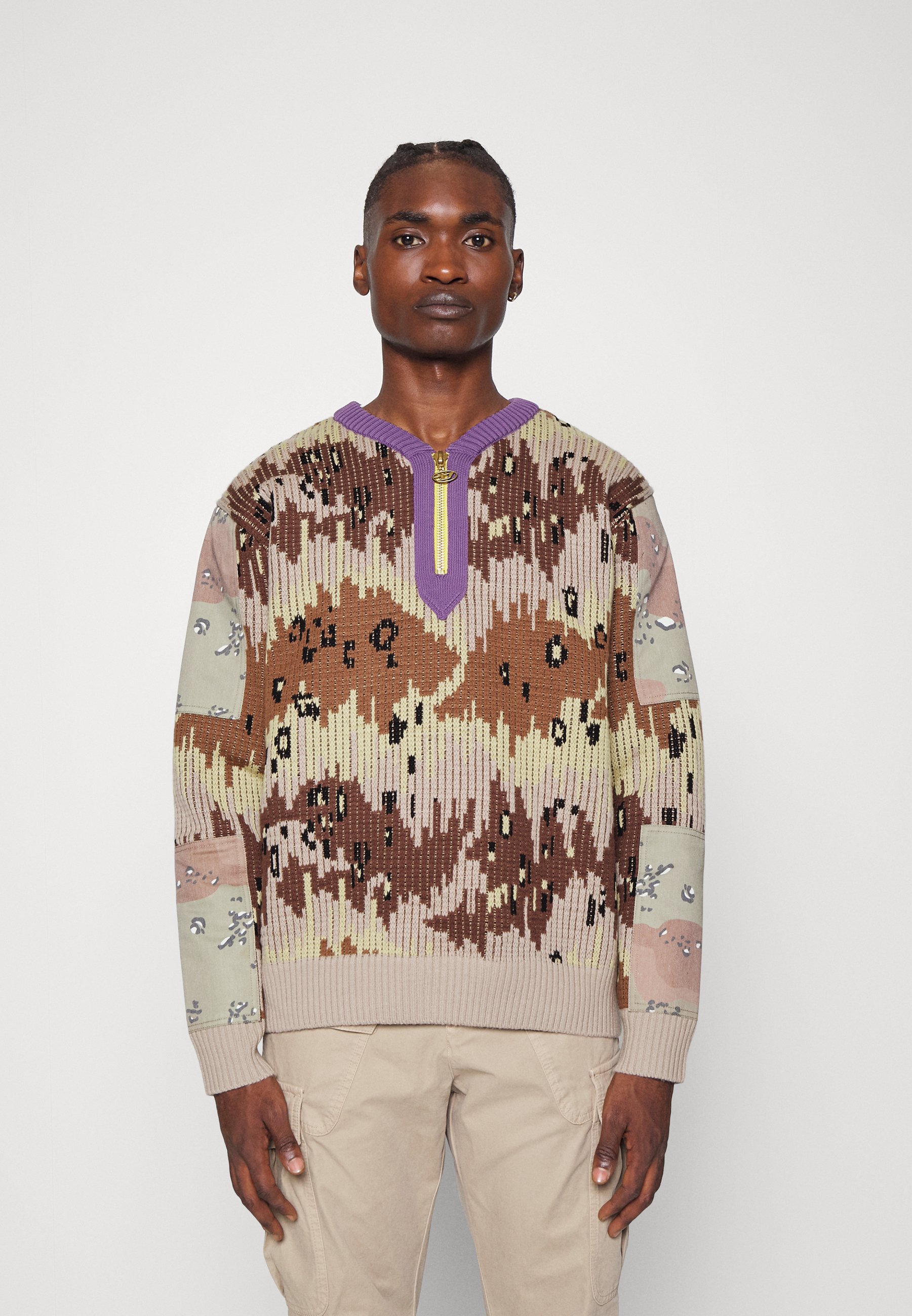 Diesel K-AMILLUS UNISEX - Jumper - brown