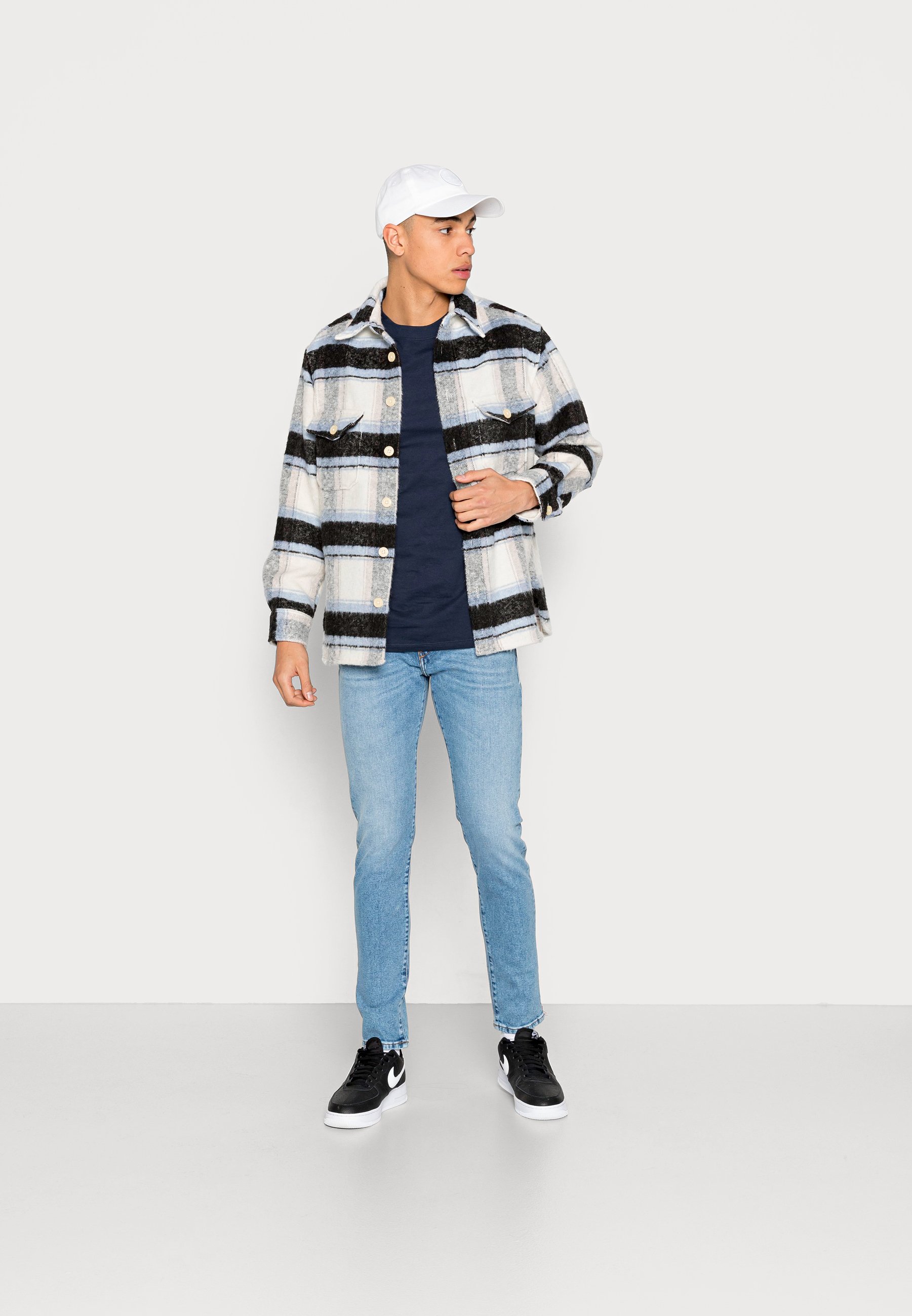 Diesel D-STRUKT - Slim fit jeans - medium blue/blue denim