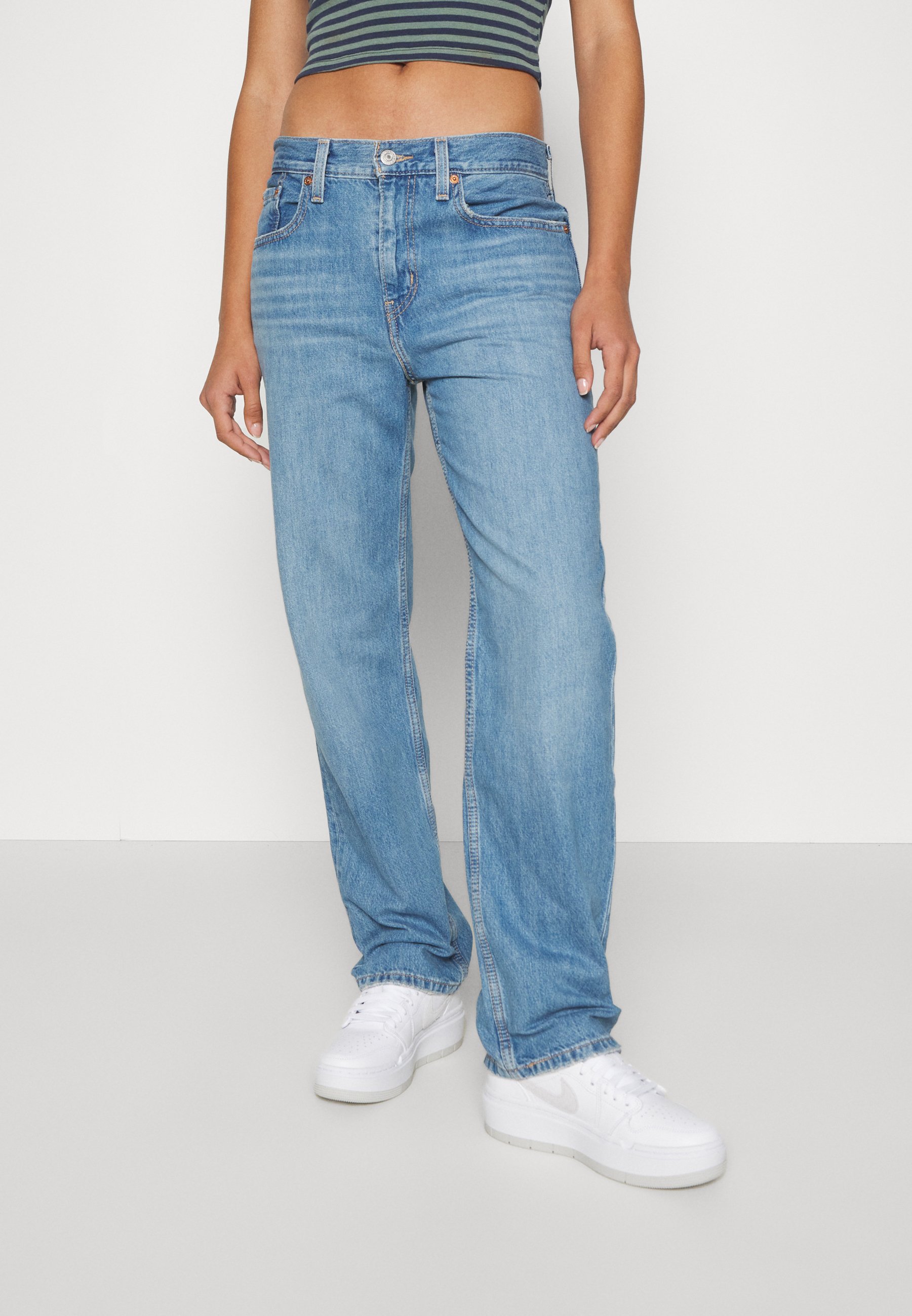 Levi's® LOW PRO - Straight leg jeans - blue denim