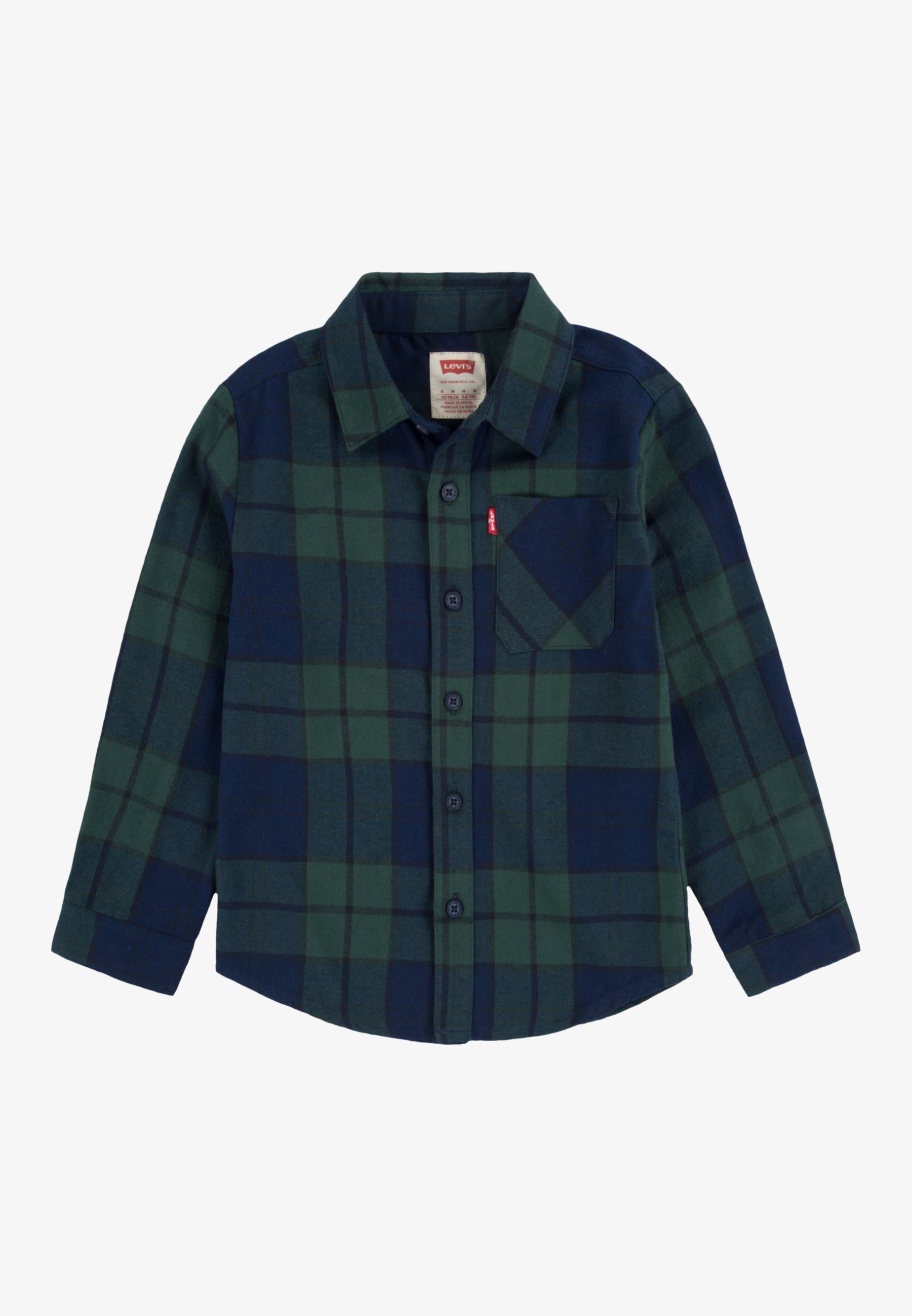 Levi's® ONE POCKET - Shirt - sycamore/dark green