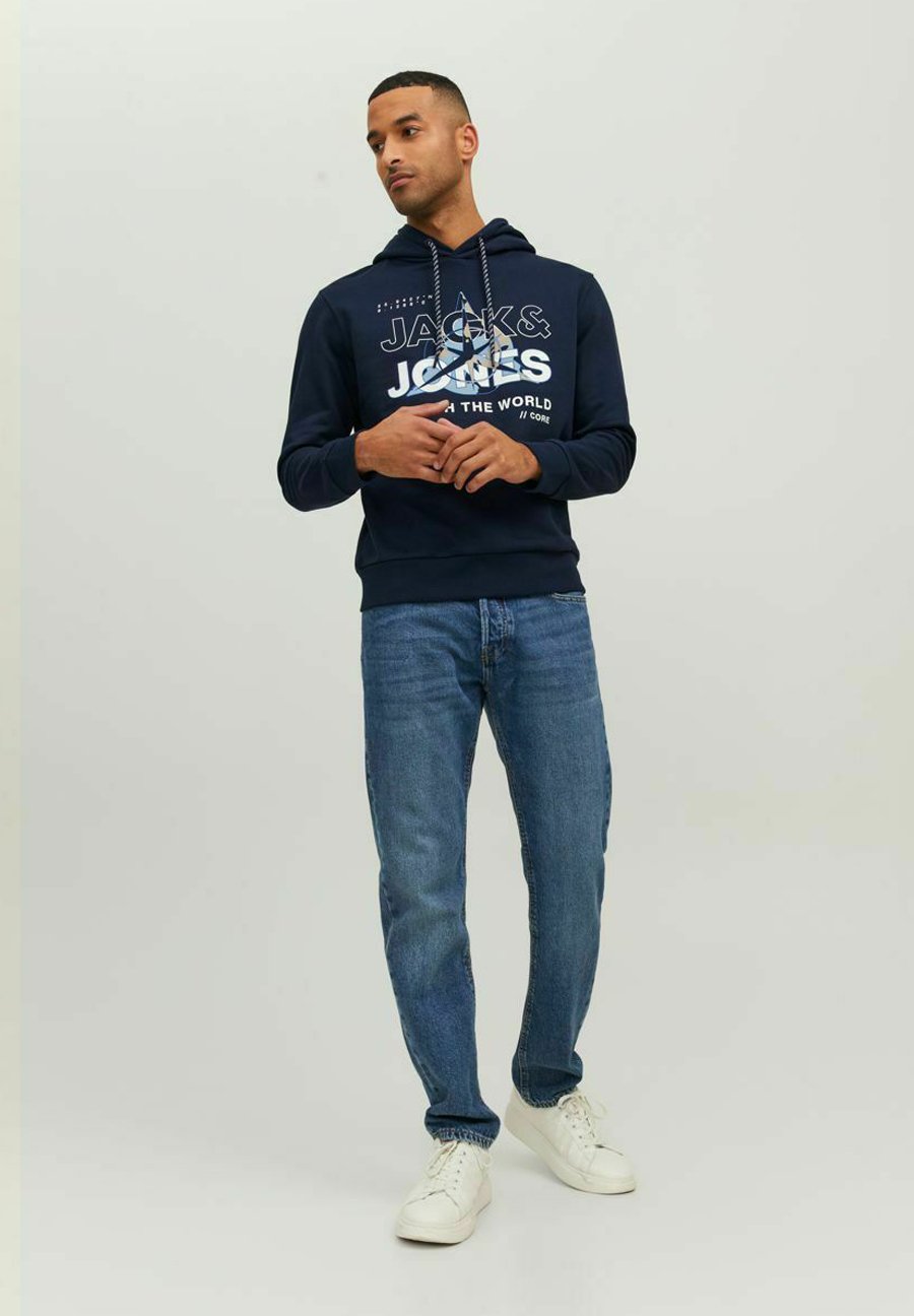 Jack &Jones JCOHUNT - Hoodie - navy blazer/dark blue