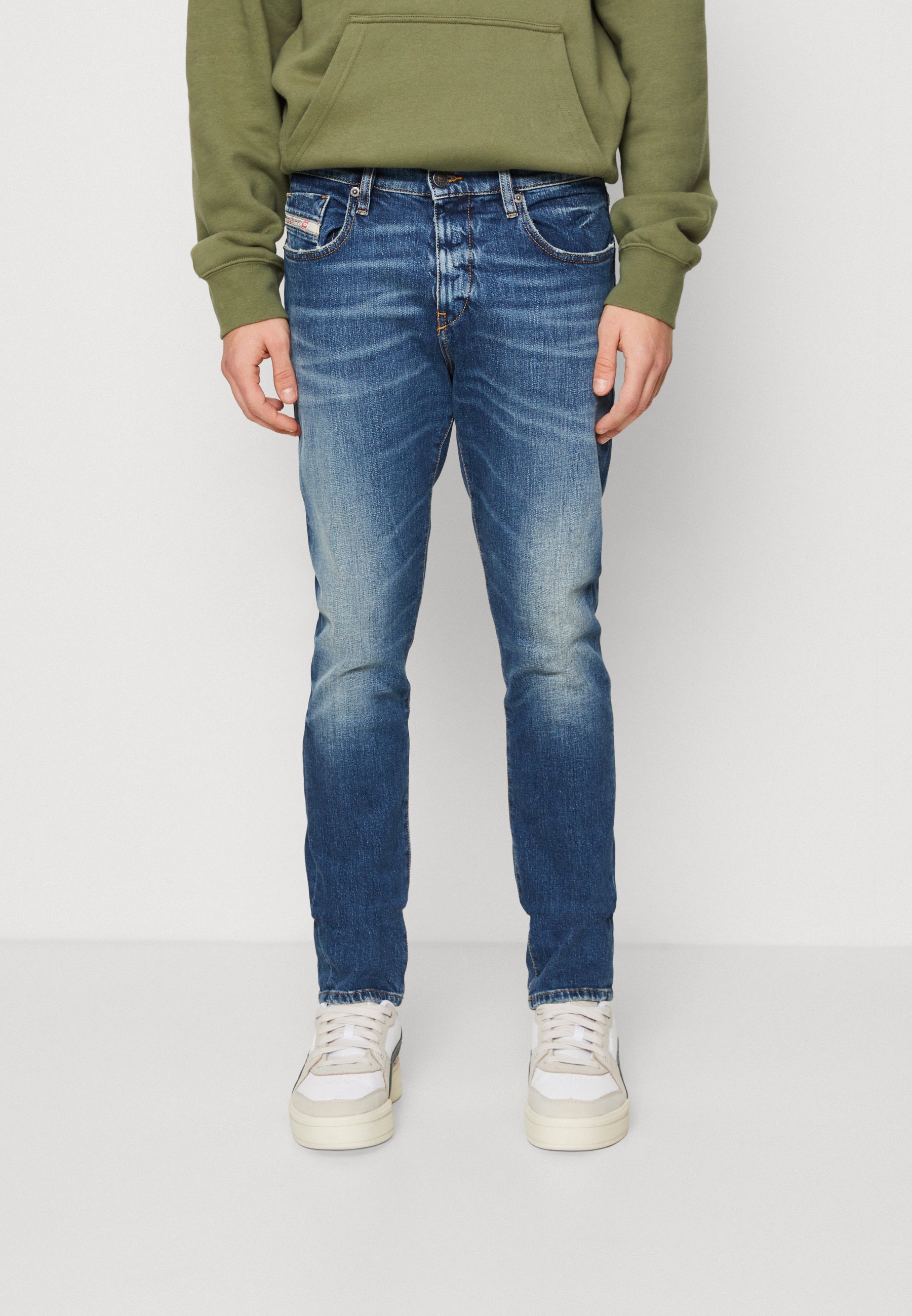 Diesel D STRUKT - Slim fit jeans - denim/blue denim