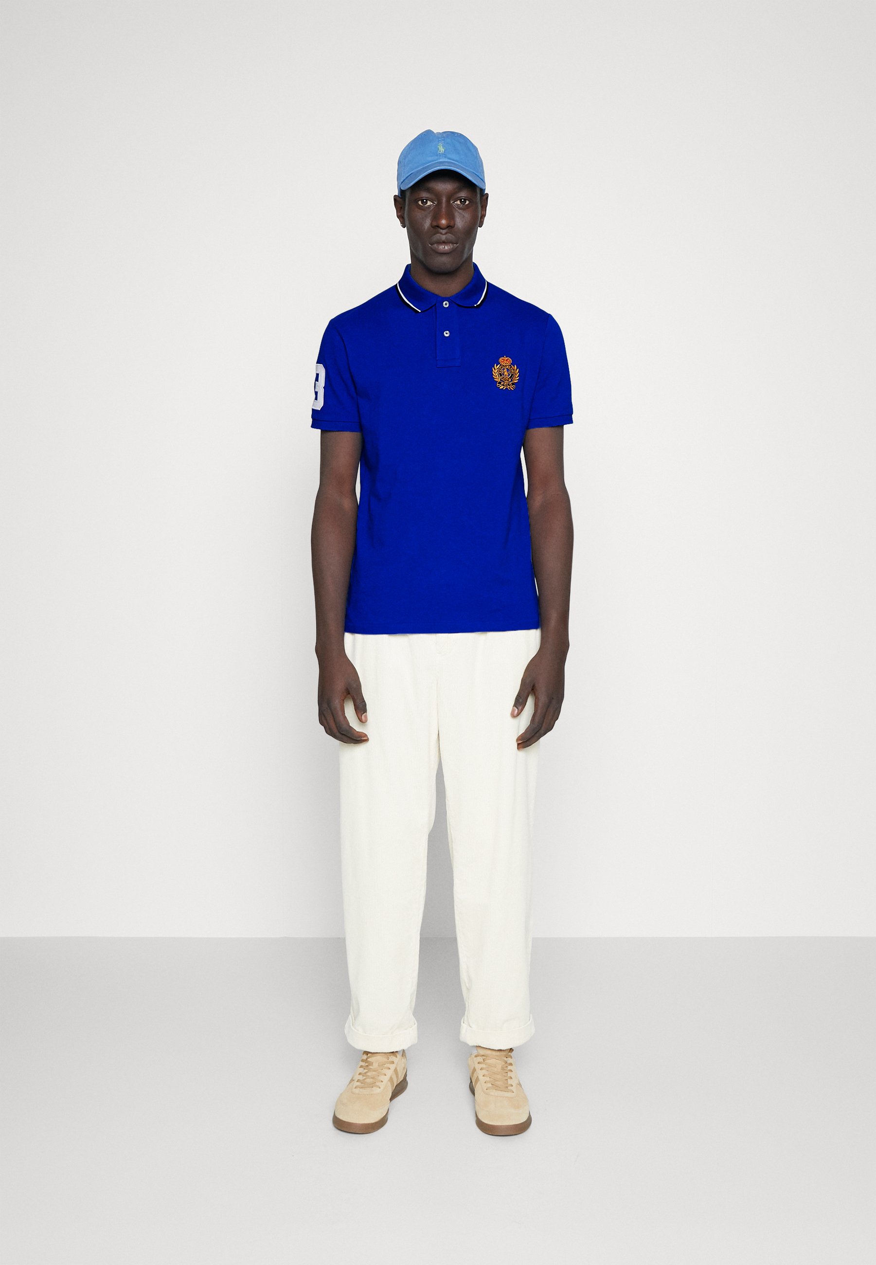 Polo Ralph Lauren CUSTOM SLIM FIT POLO CREST POLO SHIRT - Polo shirt - sapphire star/blue