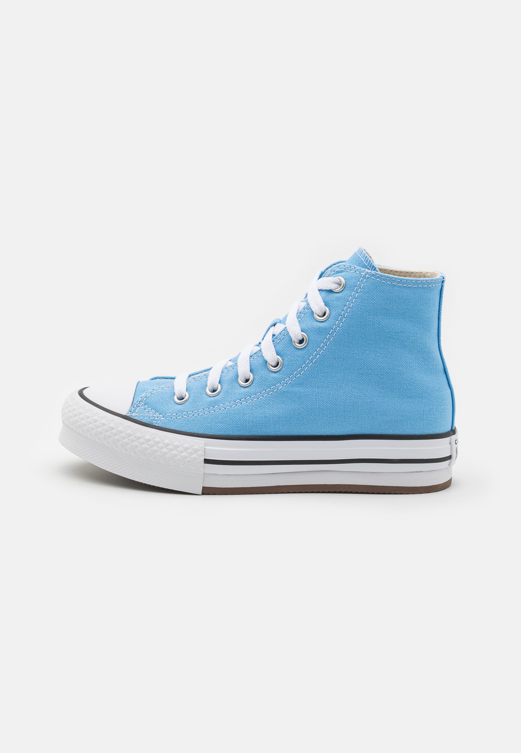 Converse CHUCK TAYLOR ALL STAR EVA LIFT PLATFORM SEASONAL UNISEX - High-top trainers - light blue/white/black/light blue