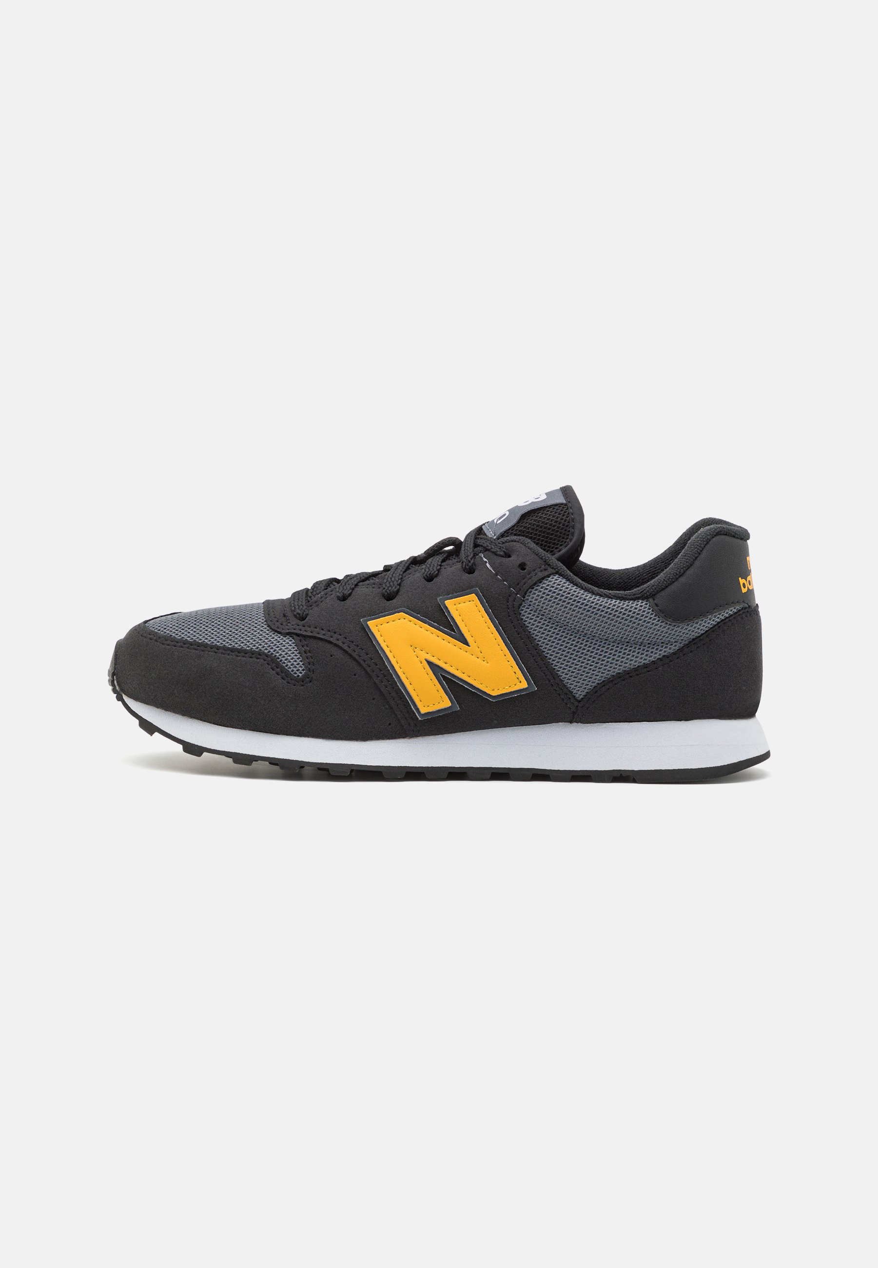 NB 500 UNISEX - Trainers - black/yellow/black