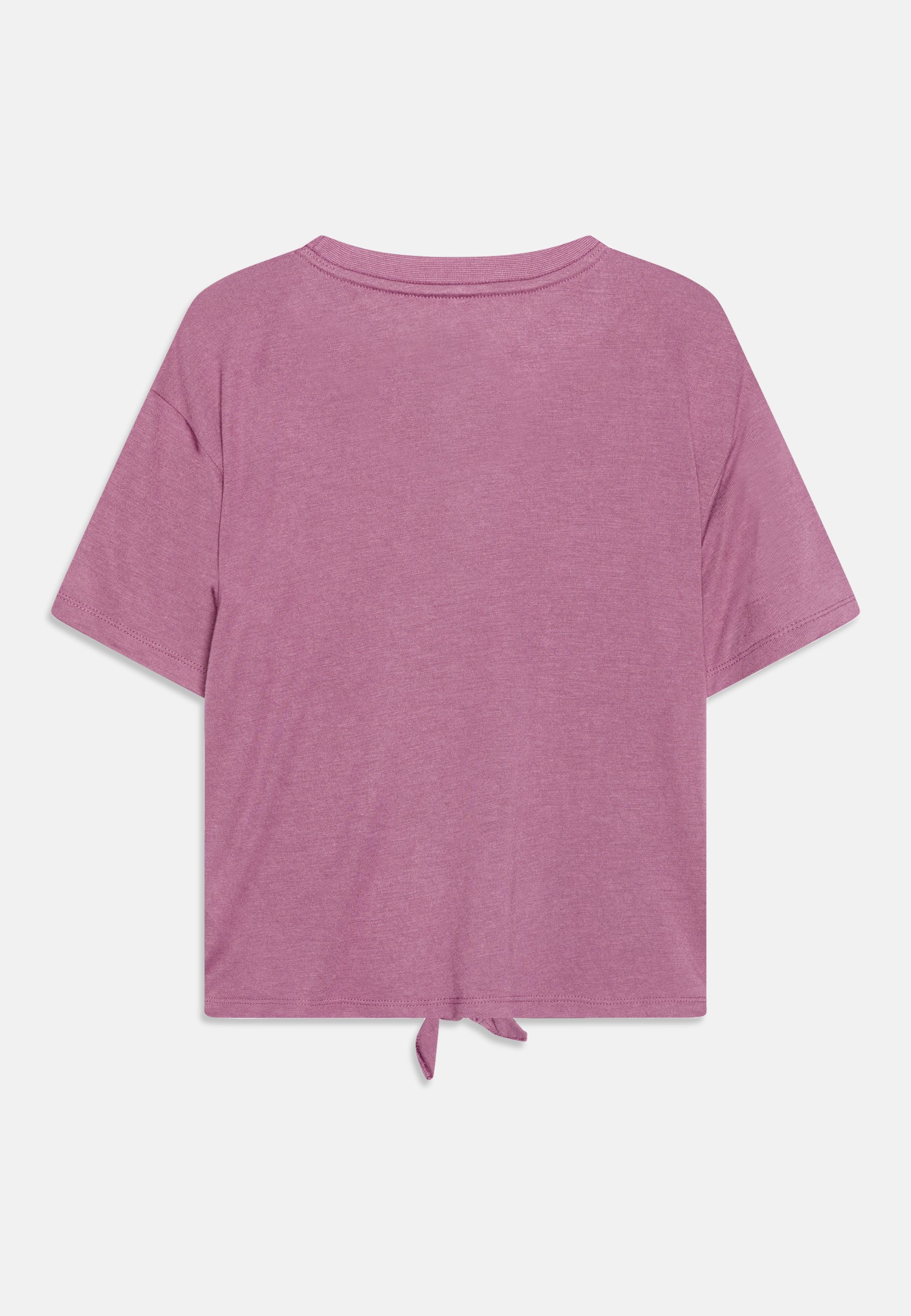 Converse BOXY GRAPHIC TIE FRONT - Print T-shirt - dreamy dahlia/pink
